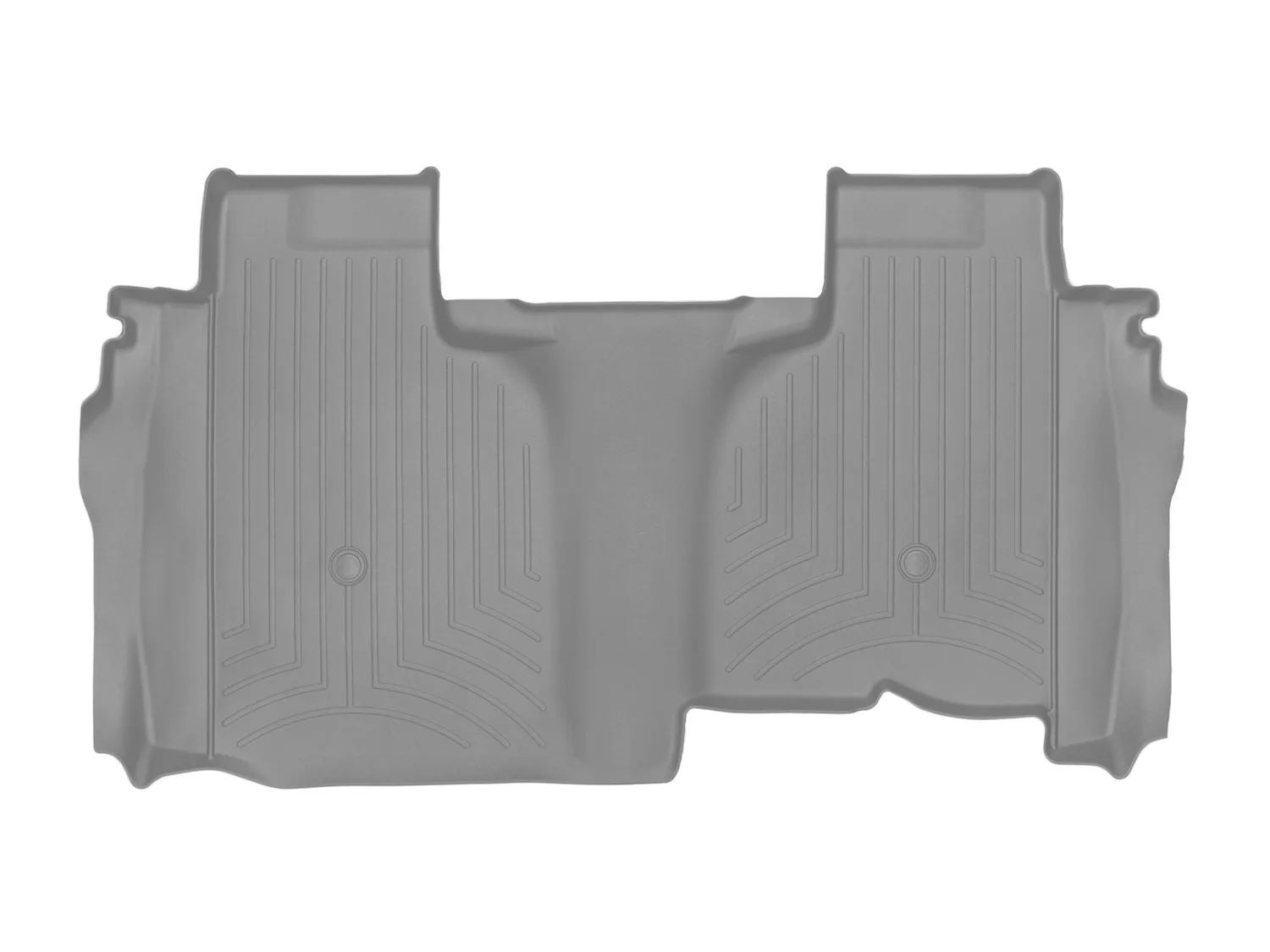 WeatherTech FloorLiner™ DigitalFit®; Gray; Rear;
