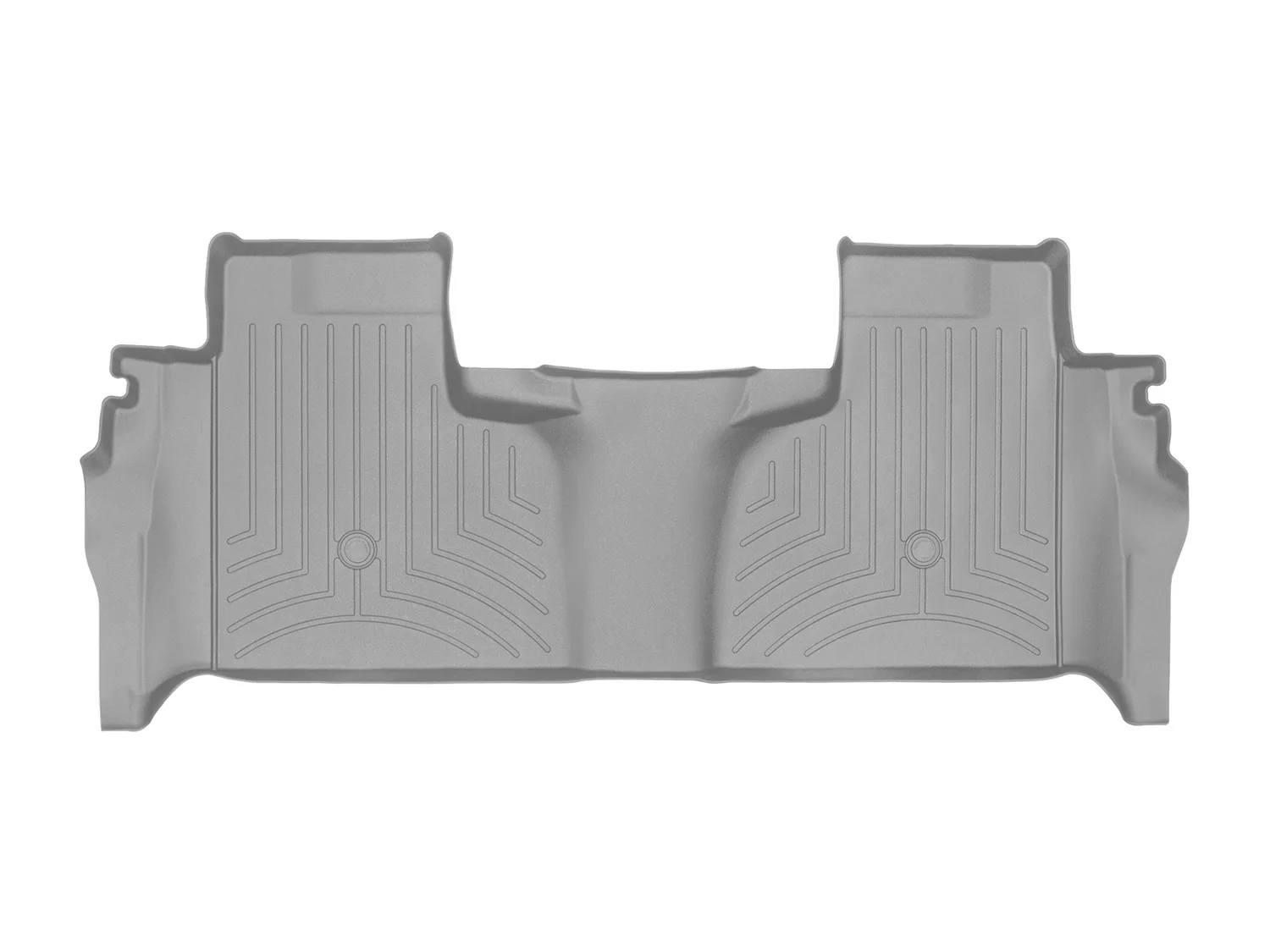 WeatherTech FloorLiner™ DigitalFit®; Gray; Front;