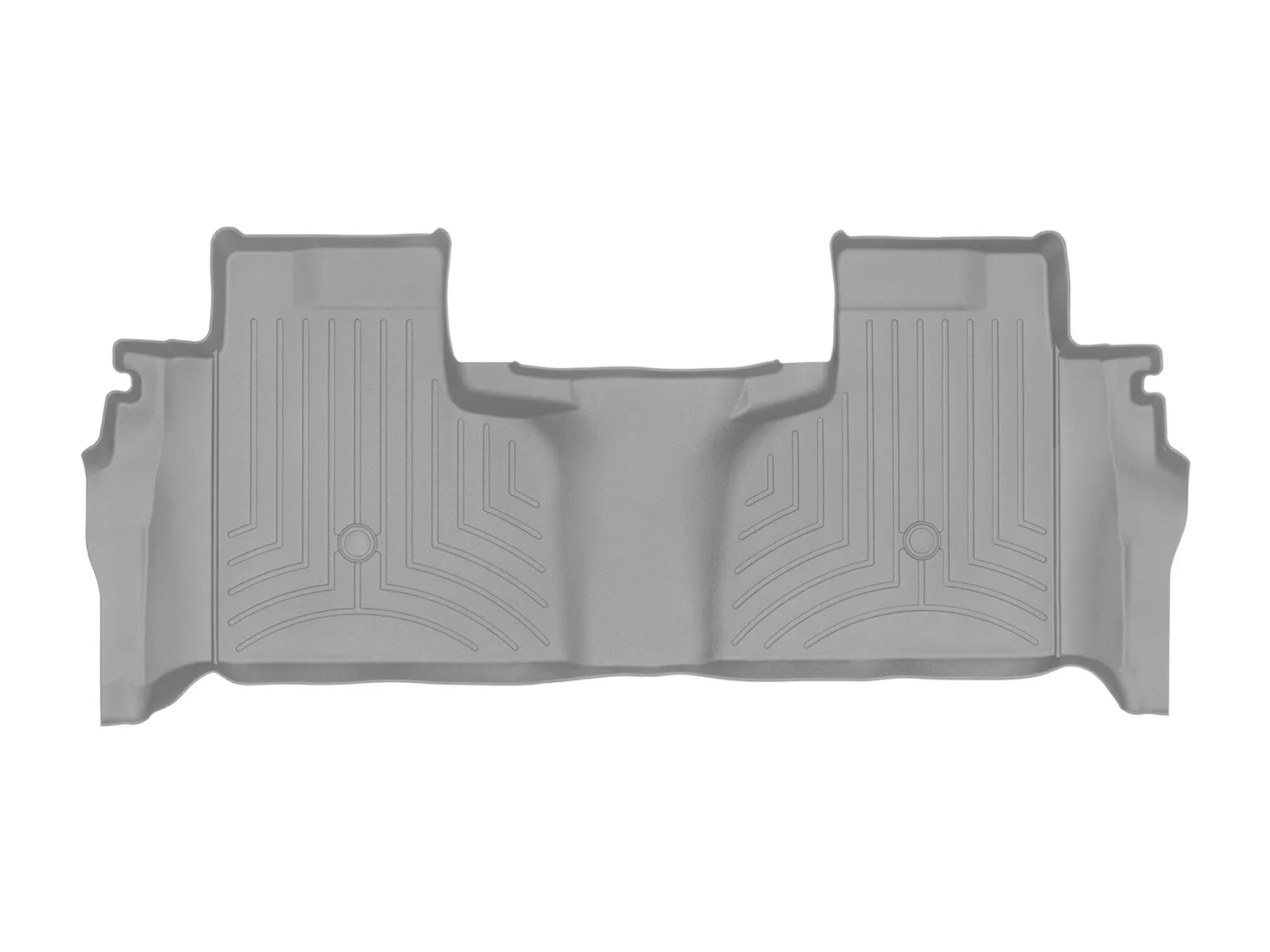 WeatherTech FloorLiner™ DigitalFit®; Gray; Front;
