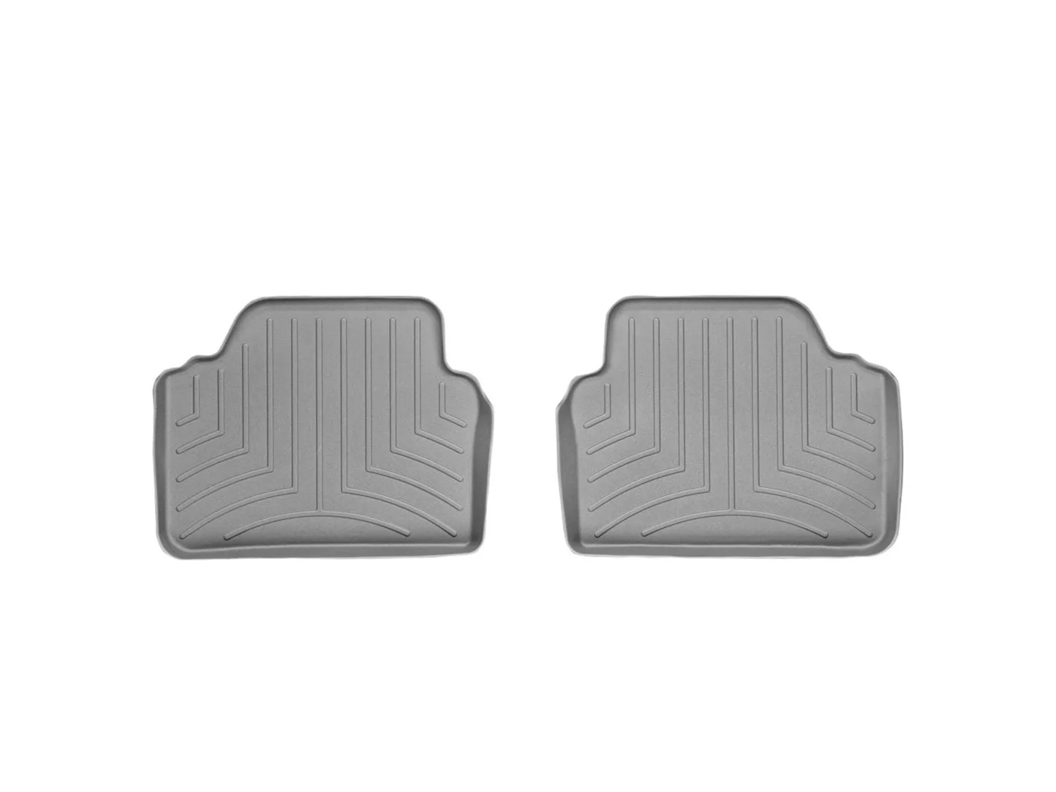 WeatherTech FloorLiner™ DigitalFit®; Gray; Rear;
