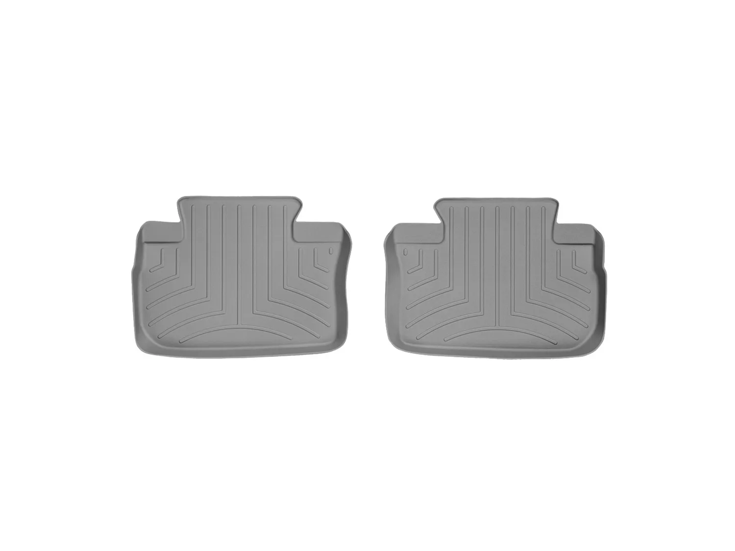 WeatherTech FloorLiner™ DigitalFit®; Gray; Rear;
