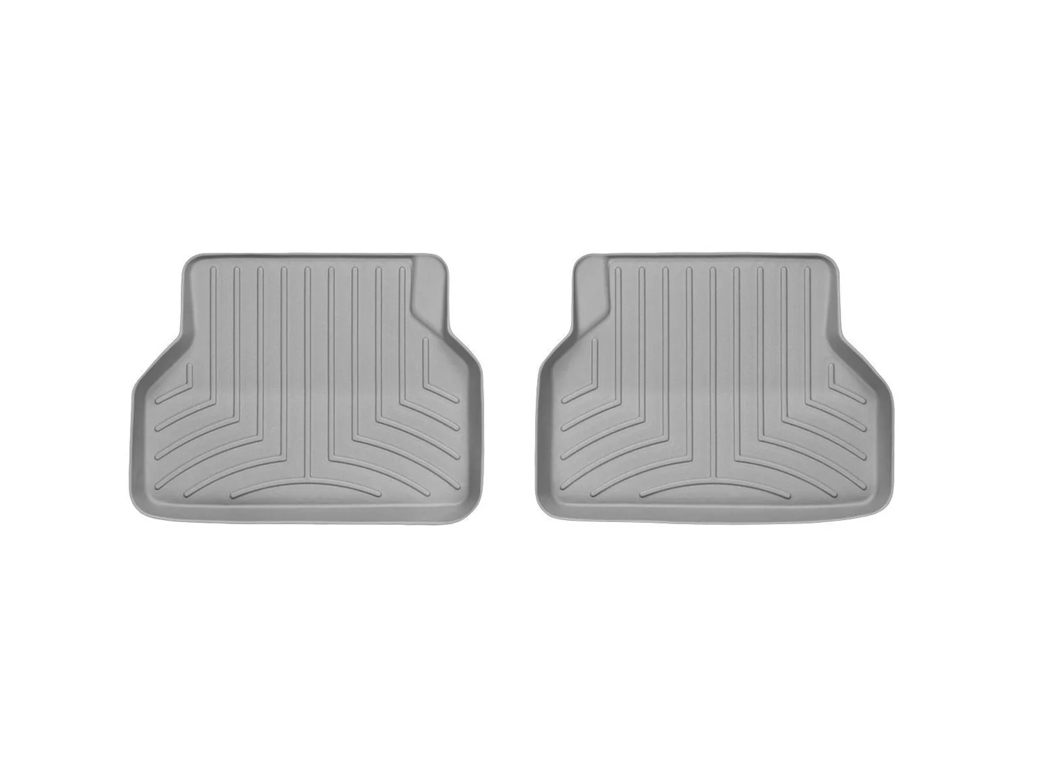 WeatherTech FloorLiner™ DigitalFit®; Gray; Rear;
