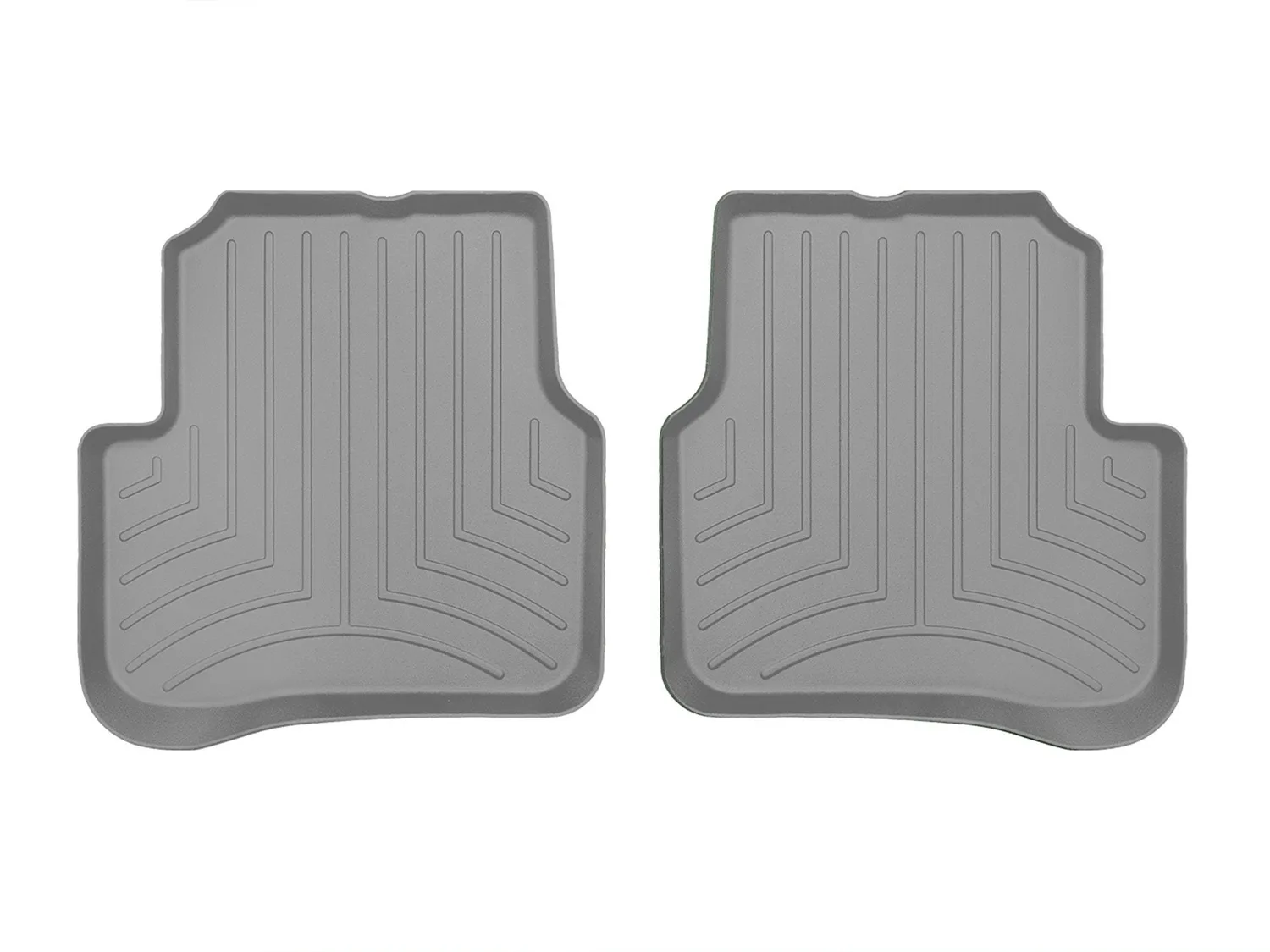 WeatherTech FloorLiner™ DigitalFit®; Gray; Rear;