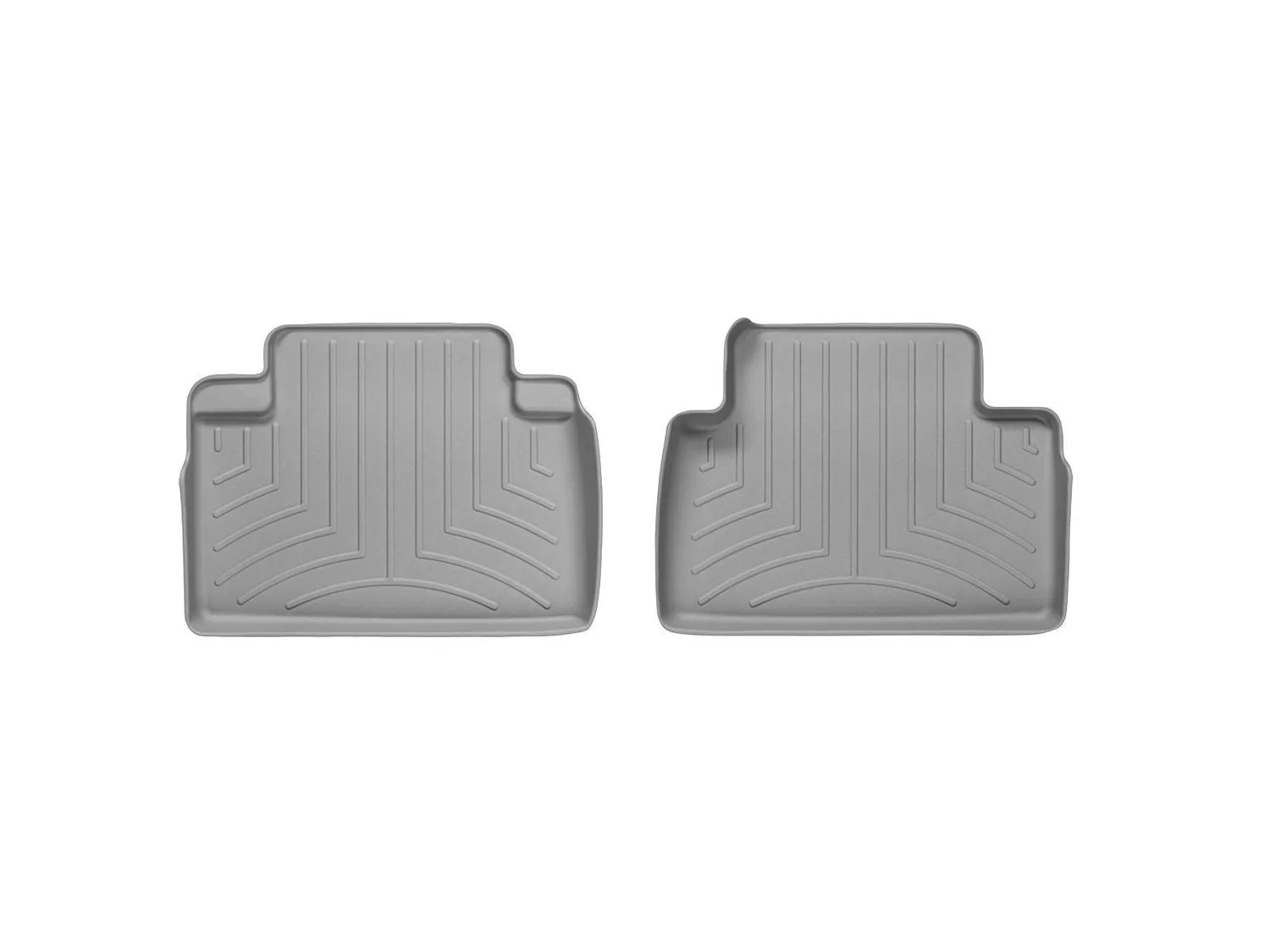 WeatherTech FloorLiner™ DigitalFit®; Gray; Rear;