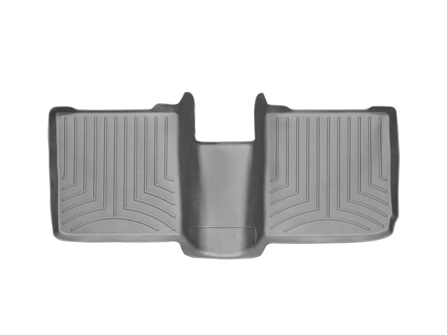 WeatherTech FloorLiner™ DigitalFit®; Gray; Rear;
