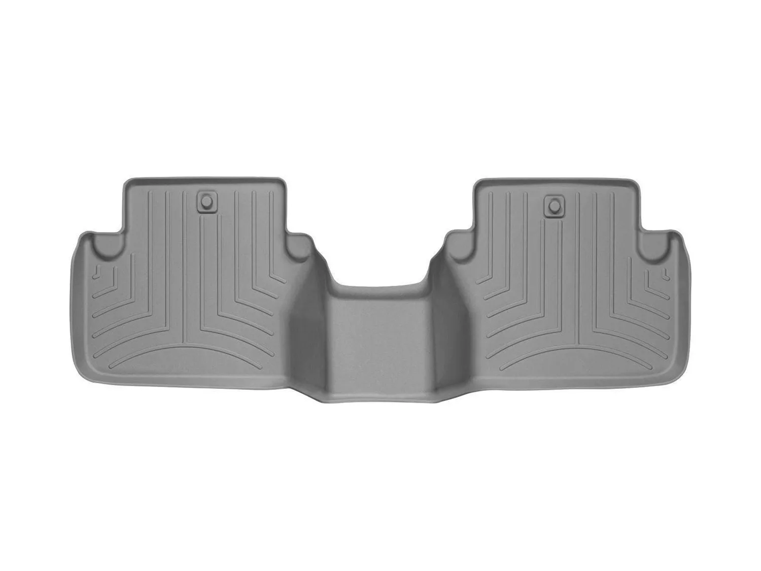 WeatherTech FloorLiner™ DigitalFit®; Gray; Rear;