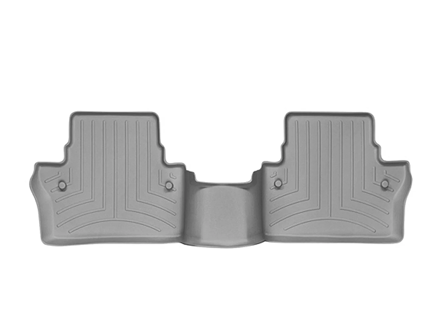 WeatherTech FloorLiner™ DigitalFit®; Gray; Rear;