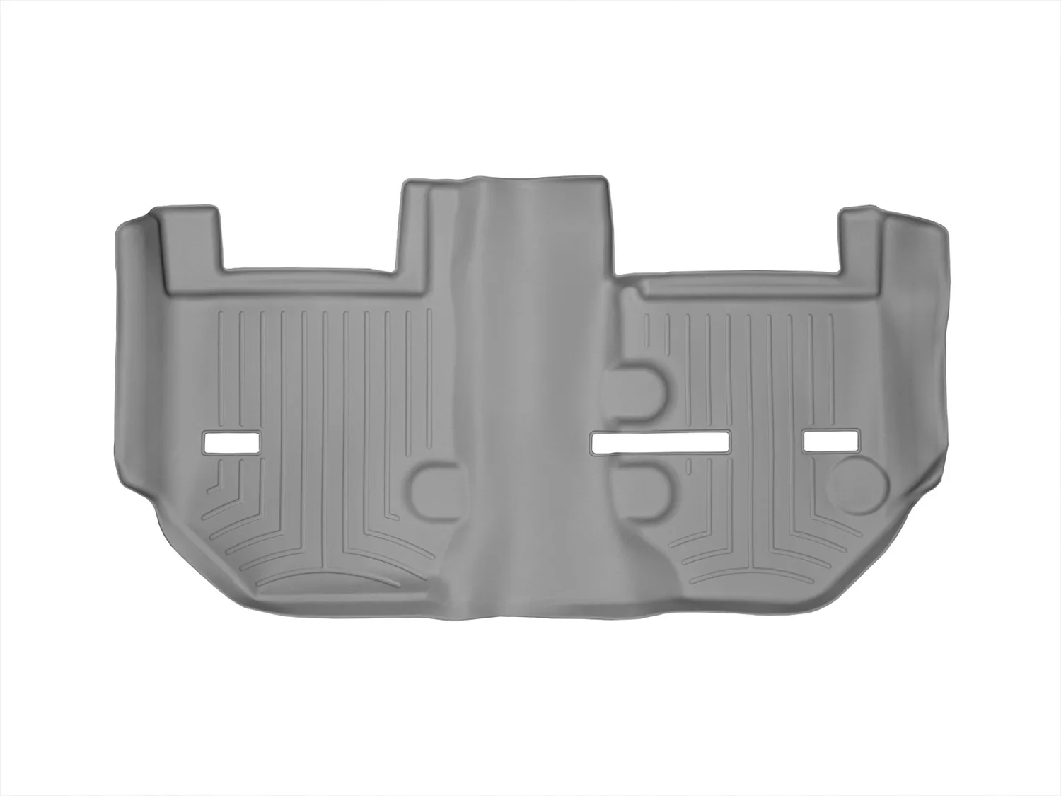 WeatherTech FloorLiner™ DigitalFit®; Gray; Rear;
