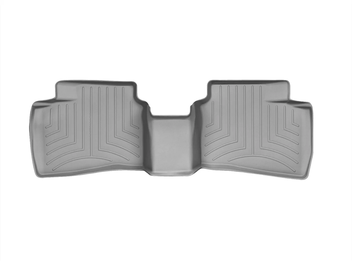 WeatherTech FloorLiner™ DigitalFit®; Gray; Rear;