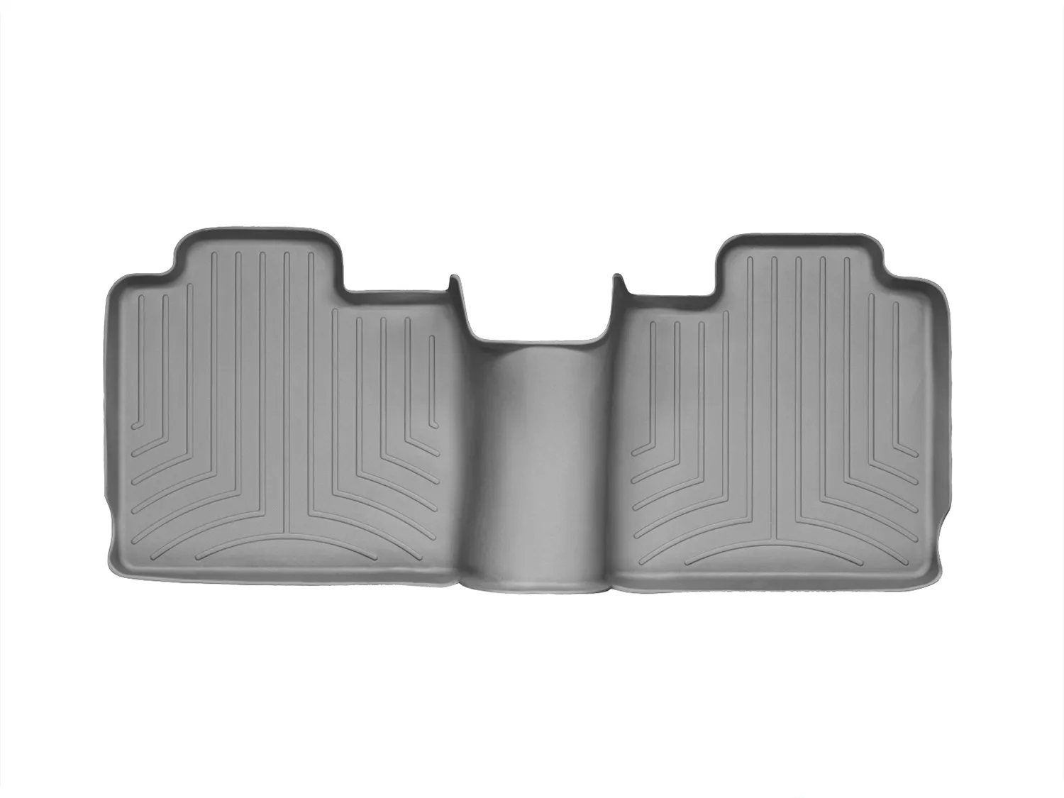WeatherTech FloorLiner™ DigitalFit®; Gray; Rear;