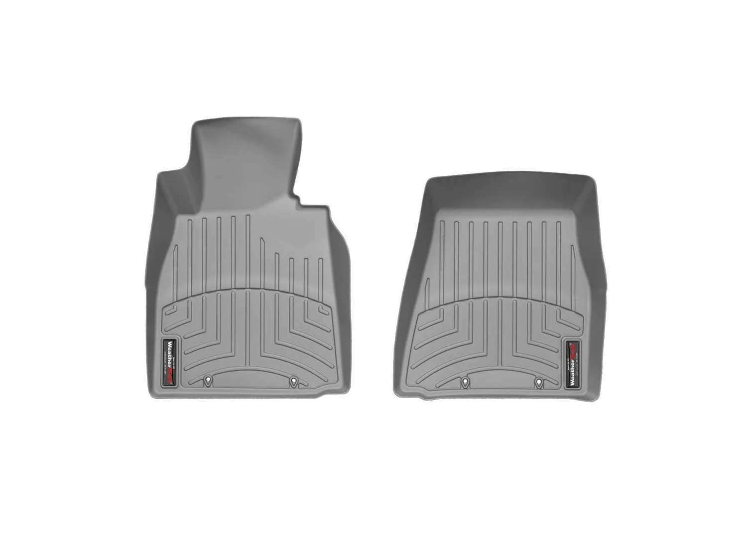 WeatherTech FloorLiner™ DigitalFit®; Gray; Front;