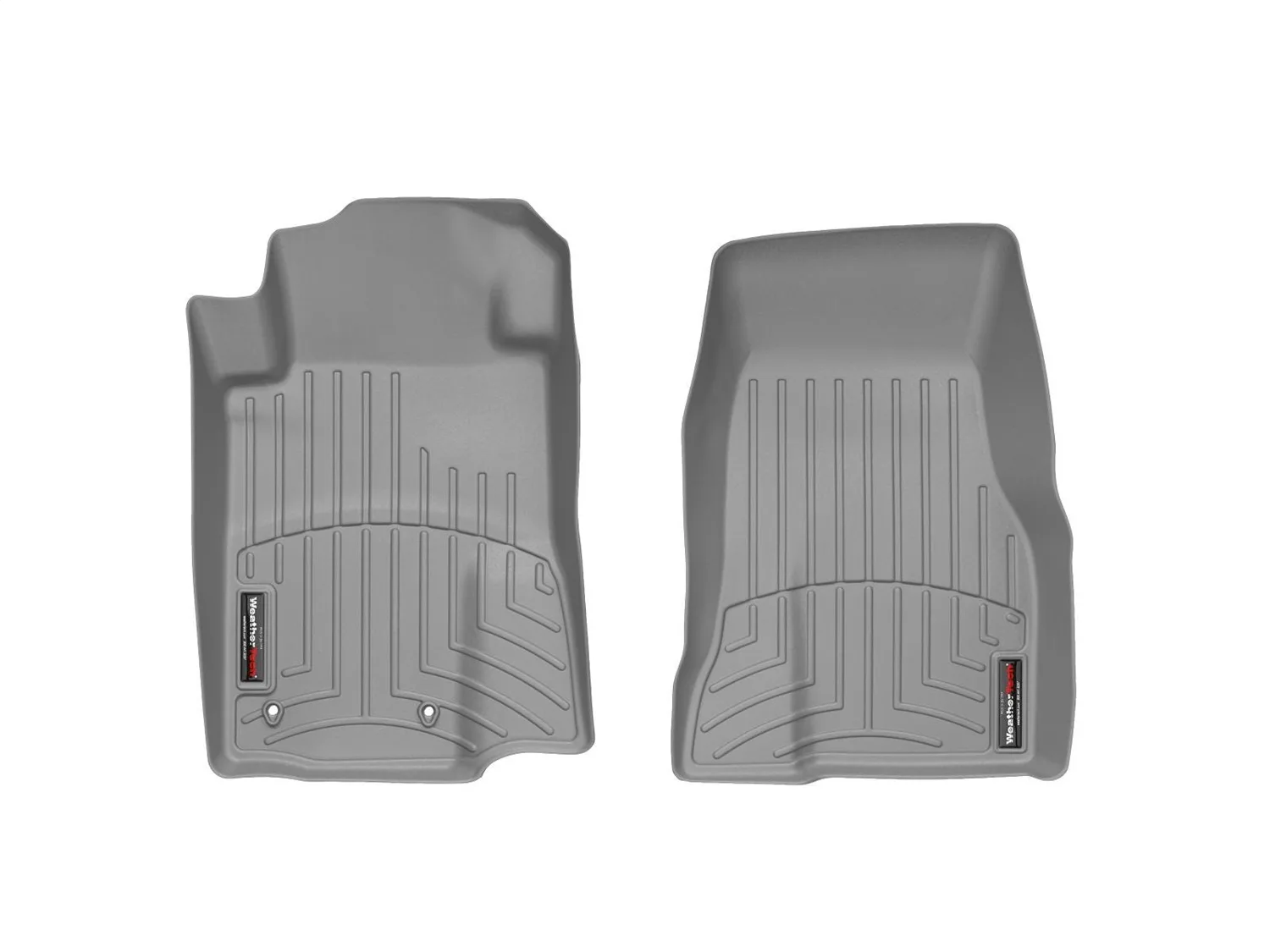 WeatherTech FloorLiner™ DigitalFit®; Gray; Front;
