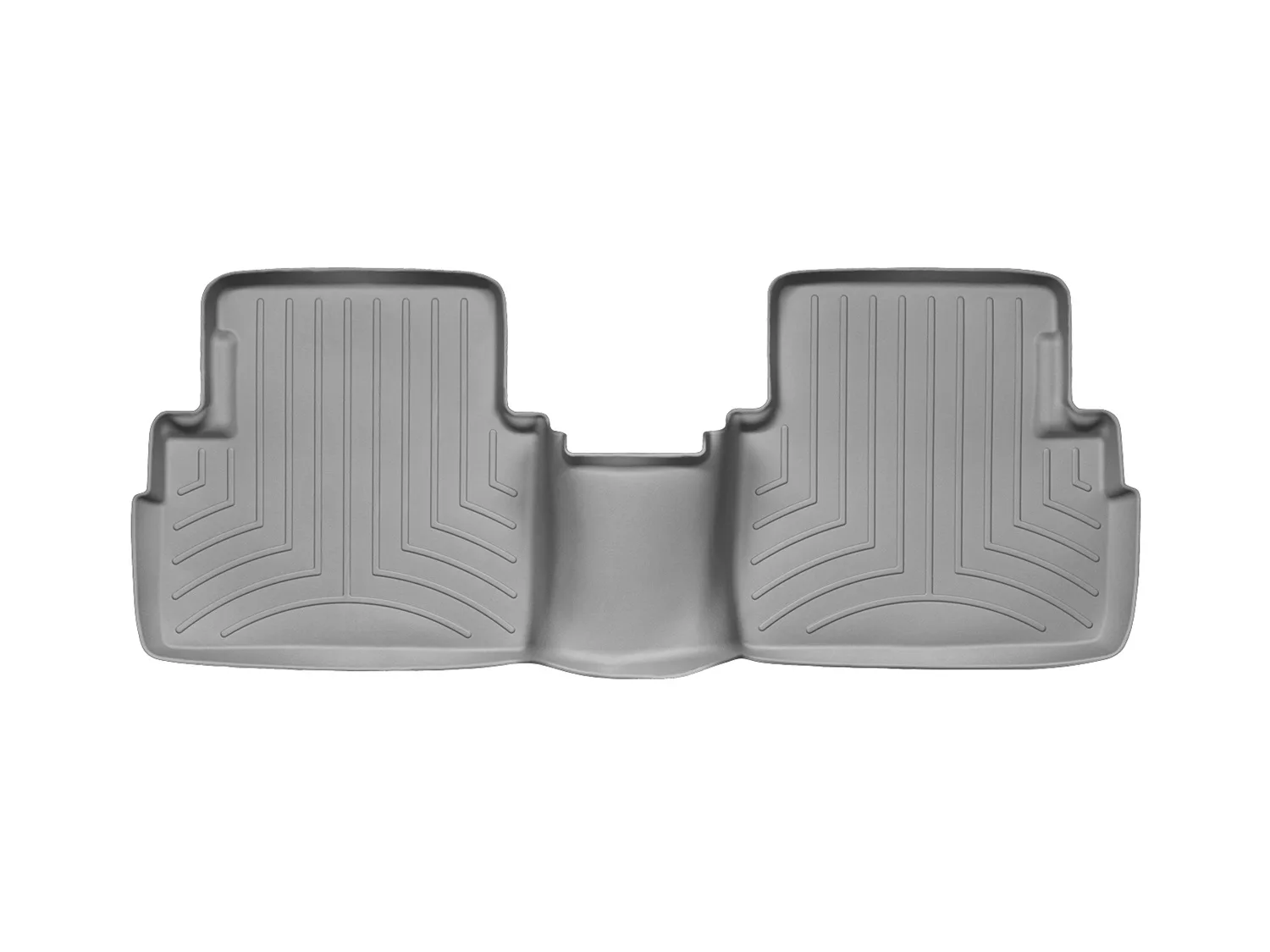 WeatherTech FloorLiner™ DigitalFit®; Gray; Rear;