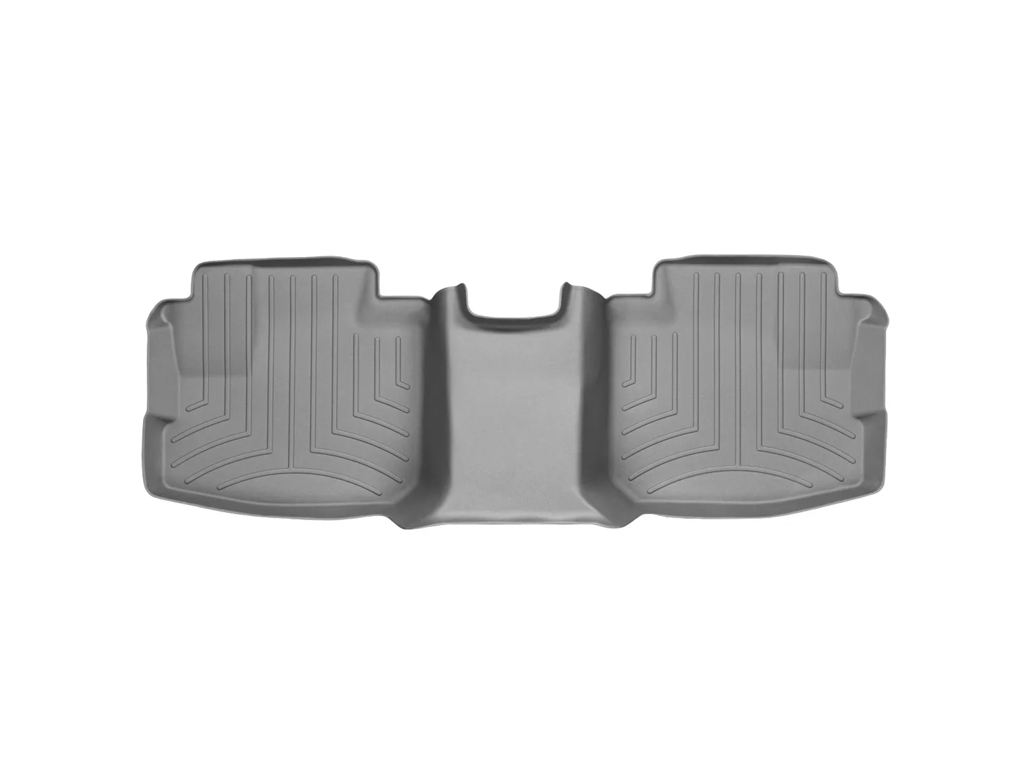 WeatherTech FloorLiner™ DigitalFit®; Gray; Rear;