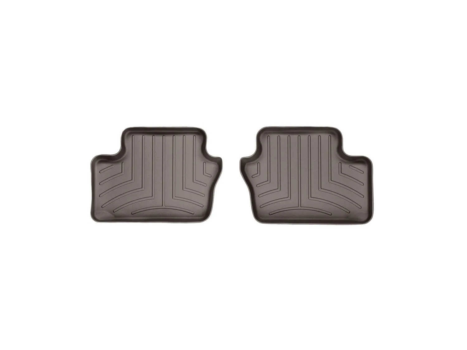 WeatherTech FloorLiner™ DigitalFit®; Cocoa; Rear;