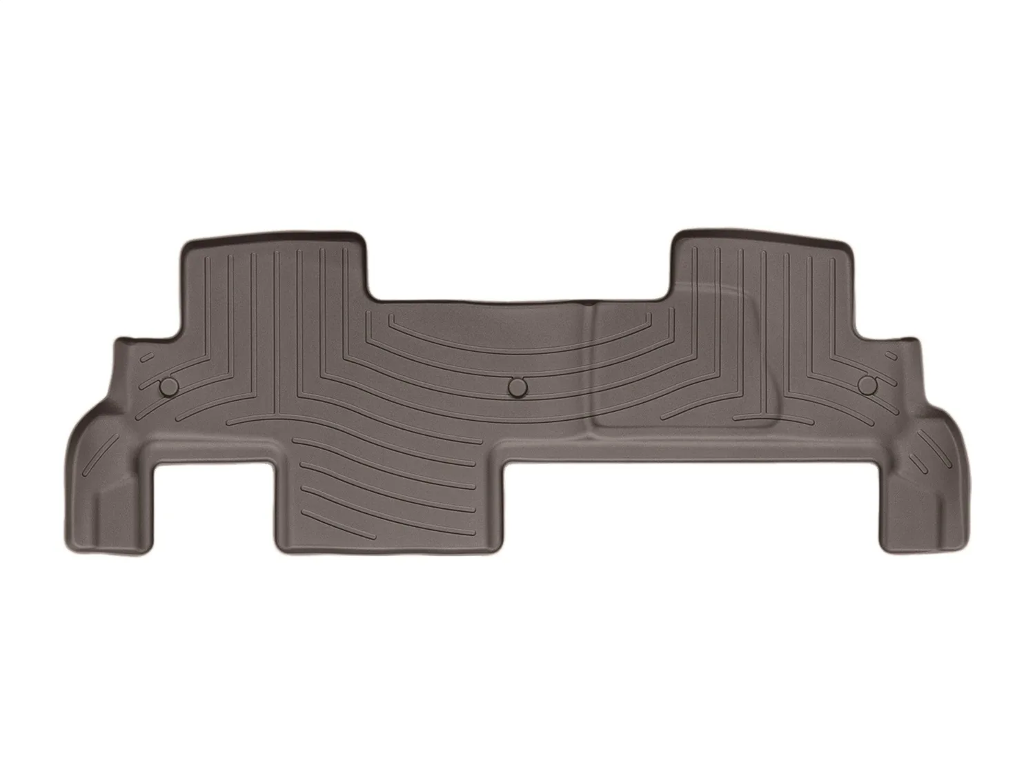 WeatherTech FloorLiner™ DigitalFit®; Cocoa; Rear;