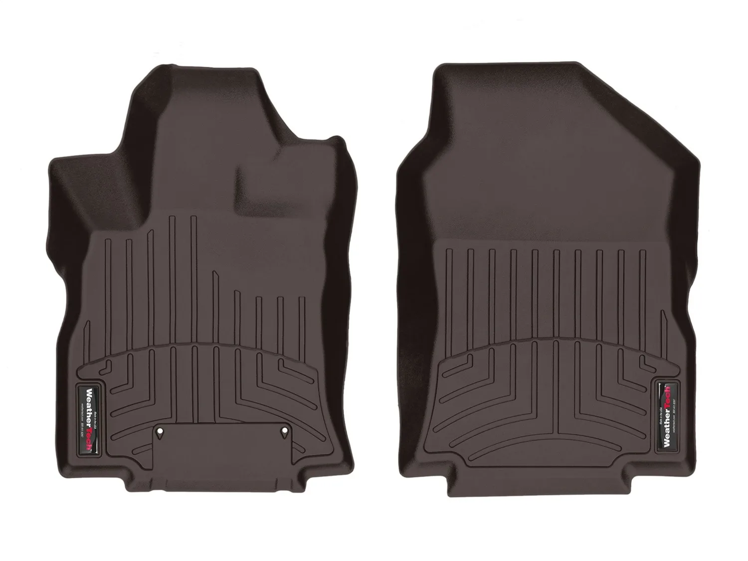 WeatherTech FloorLiner™ DigitalFit®; Cocoa; Front;