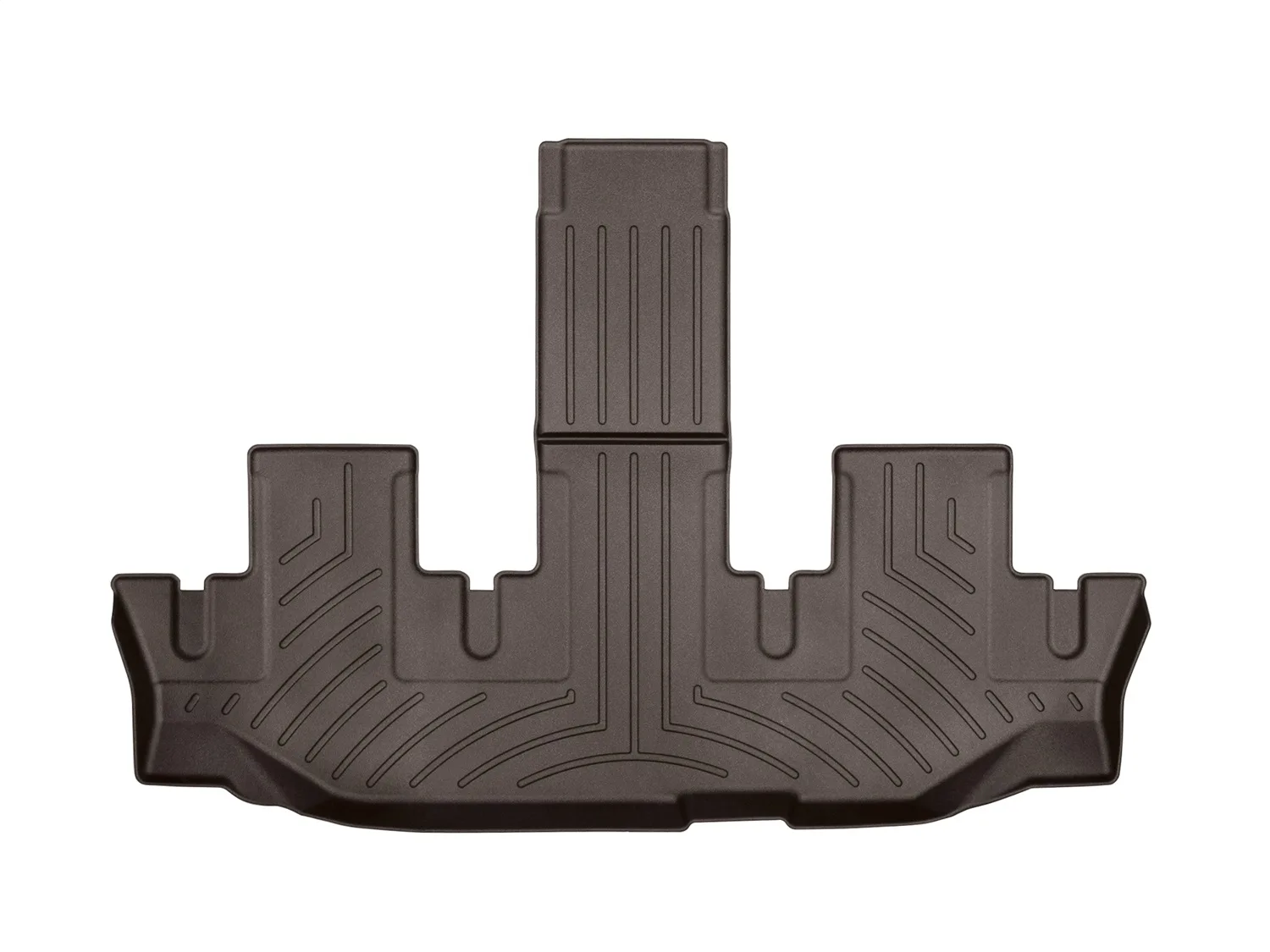 WeatherTech FloorLiner™ DigitalFit®; Cocoa; Third Row;