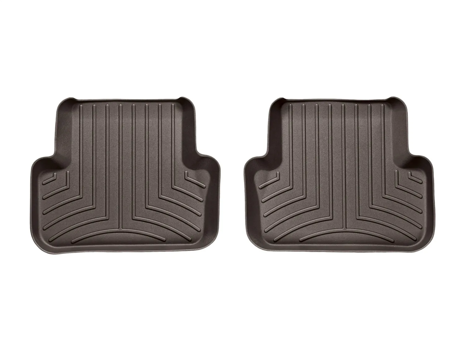 WeatherTech FloorLiner™ DigitalFit®; Cocoa; Rear;