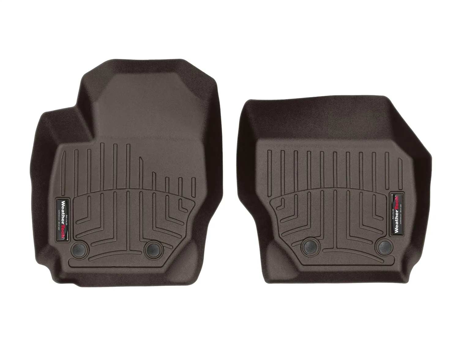 WeatherTech FloorLiner™ DigitalFit®; Cocoa; Front;