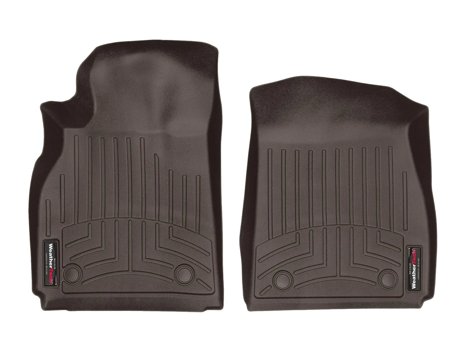 WeatherTech FloorLiner™ DigitalFit®; Cocoa; Front;