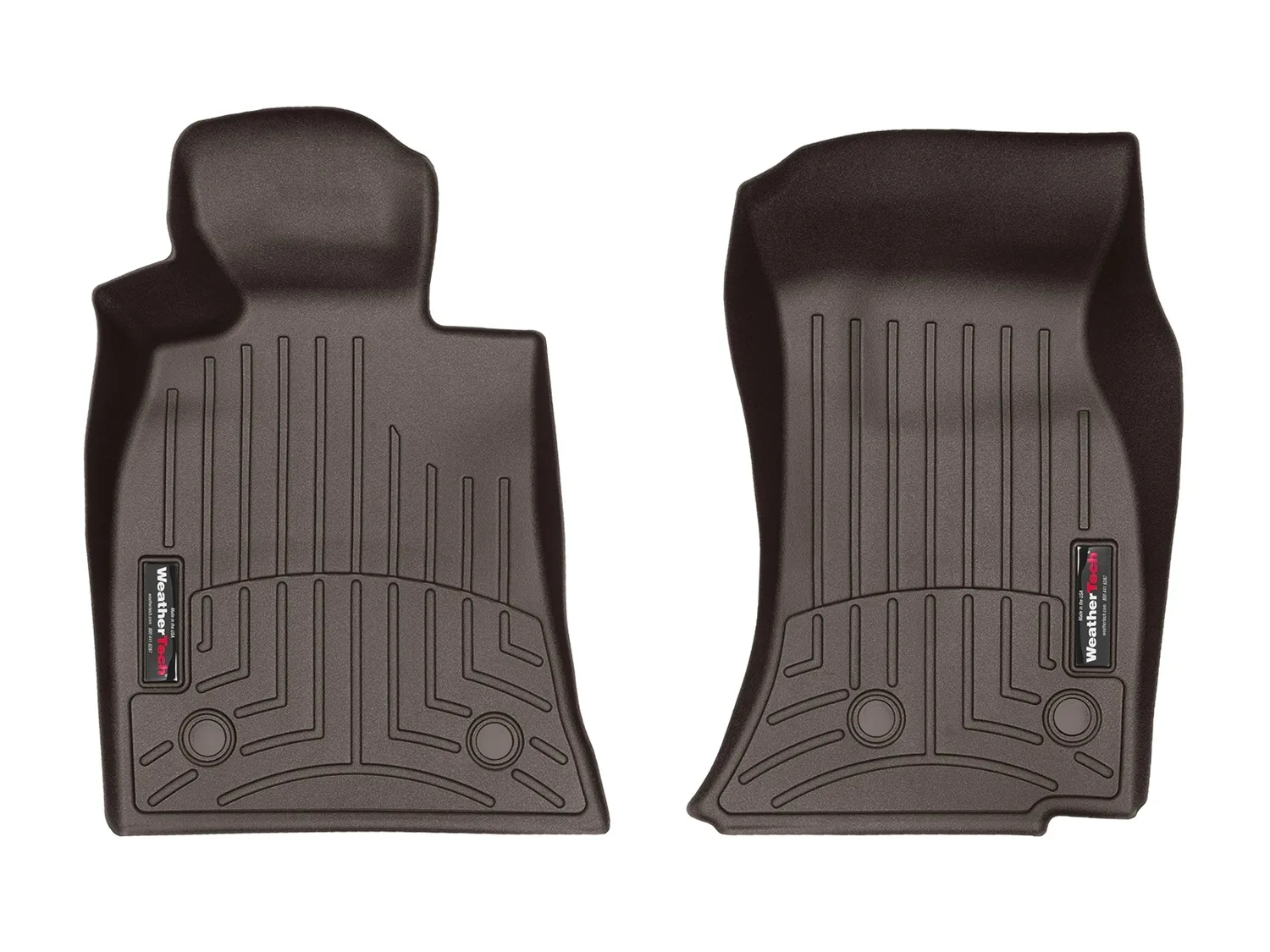 WeatherTech FloorLiner™ DigitalFit®; Cocoa; Front;