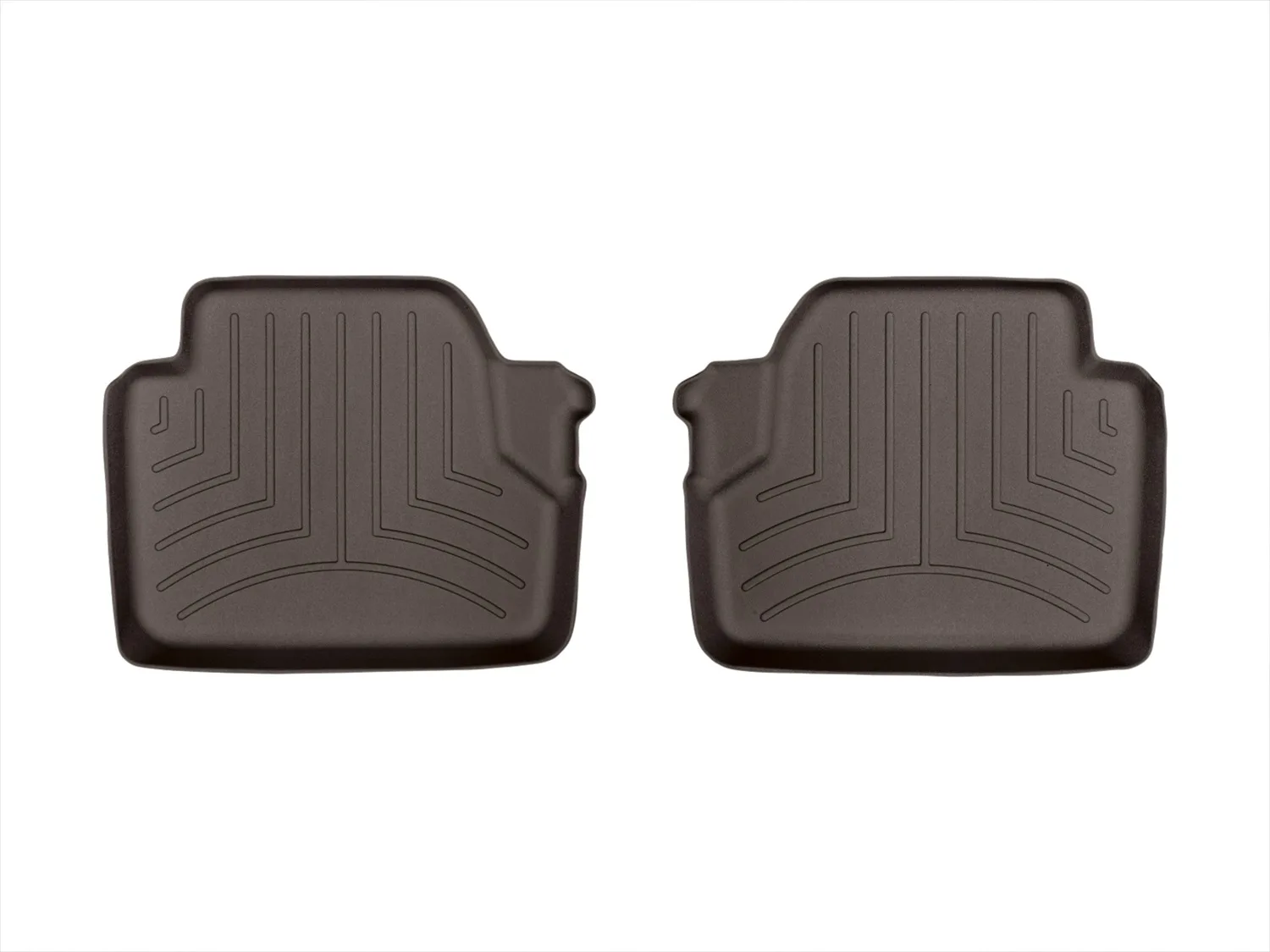 WeatherTech FloorLiner™ DigitalFit®; Cocoa; Rear;