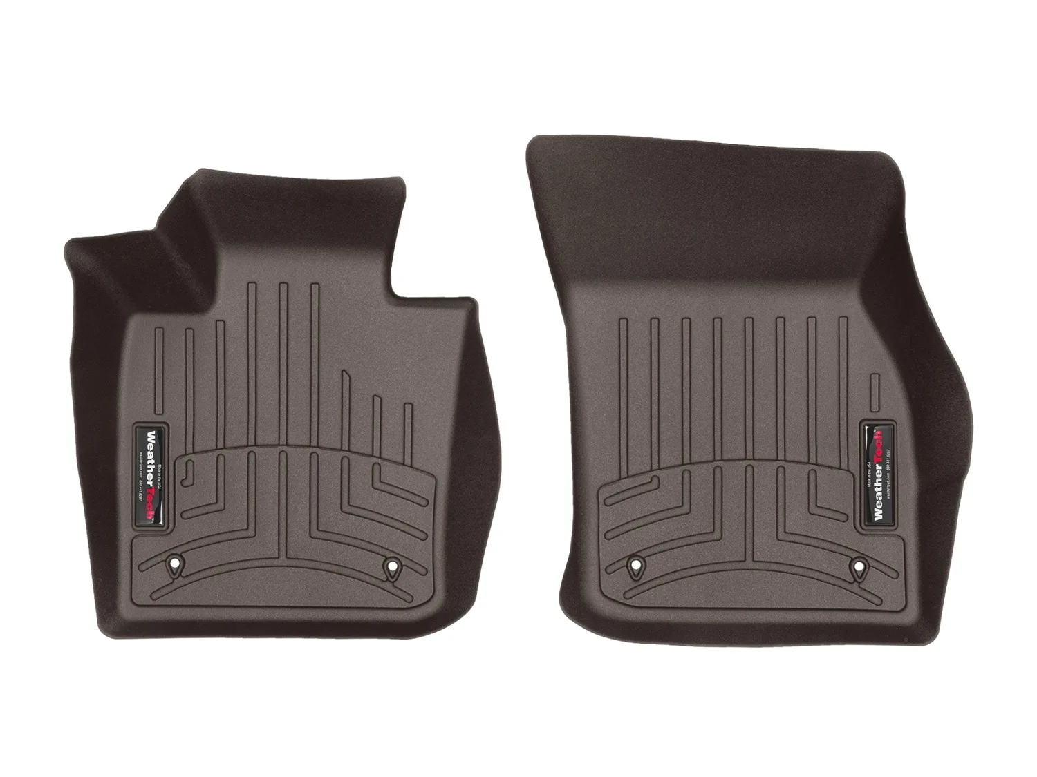 WeatherTech FloorLiner™ DigitalFit®; Cocoa; Front;