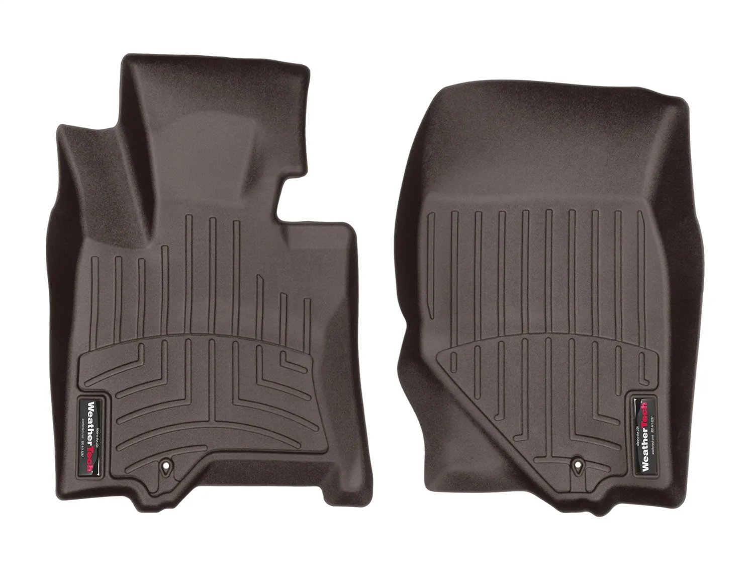WeatherTech FloorLiner™ DigitalFit®; Cocoa; Front;