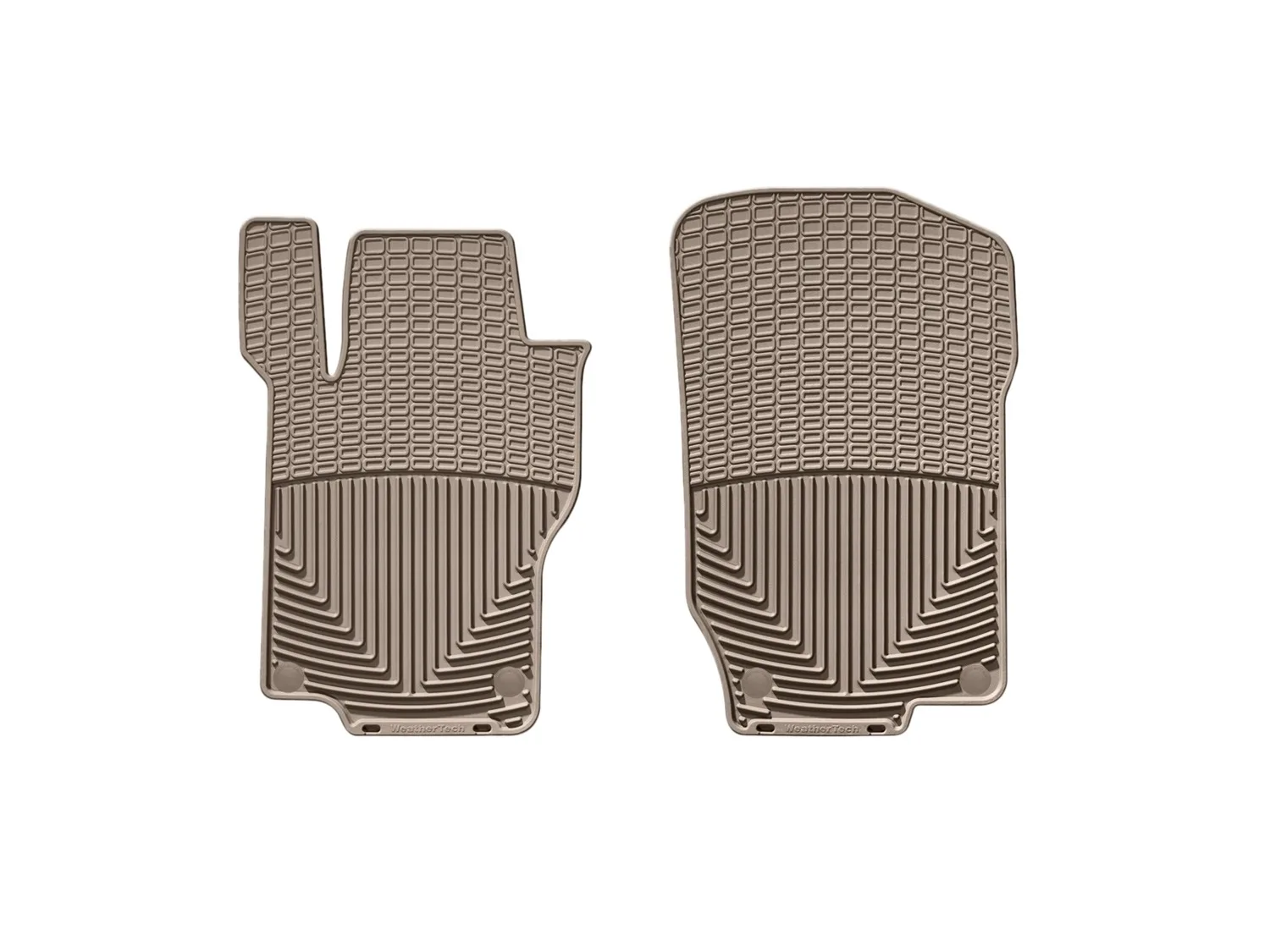 WeatherTech All Weather Floor Mats; Tan; Front;