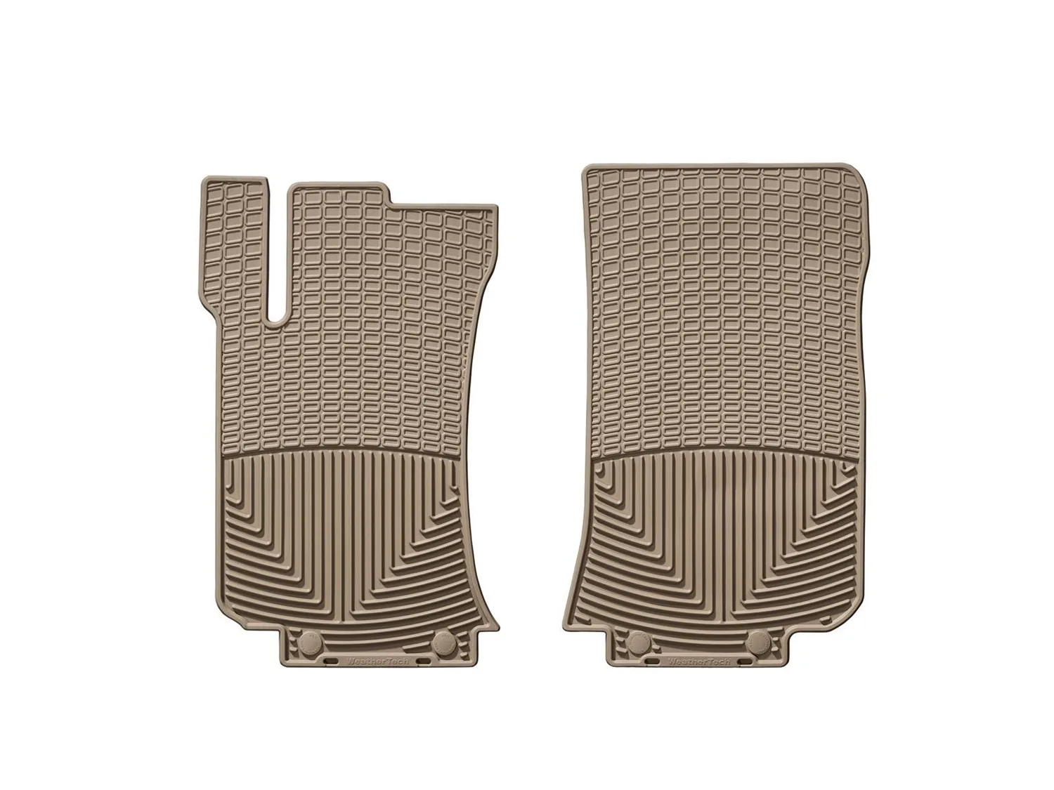 WeatherTech All Weather Floor Mats; Tan; Front;
