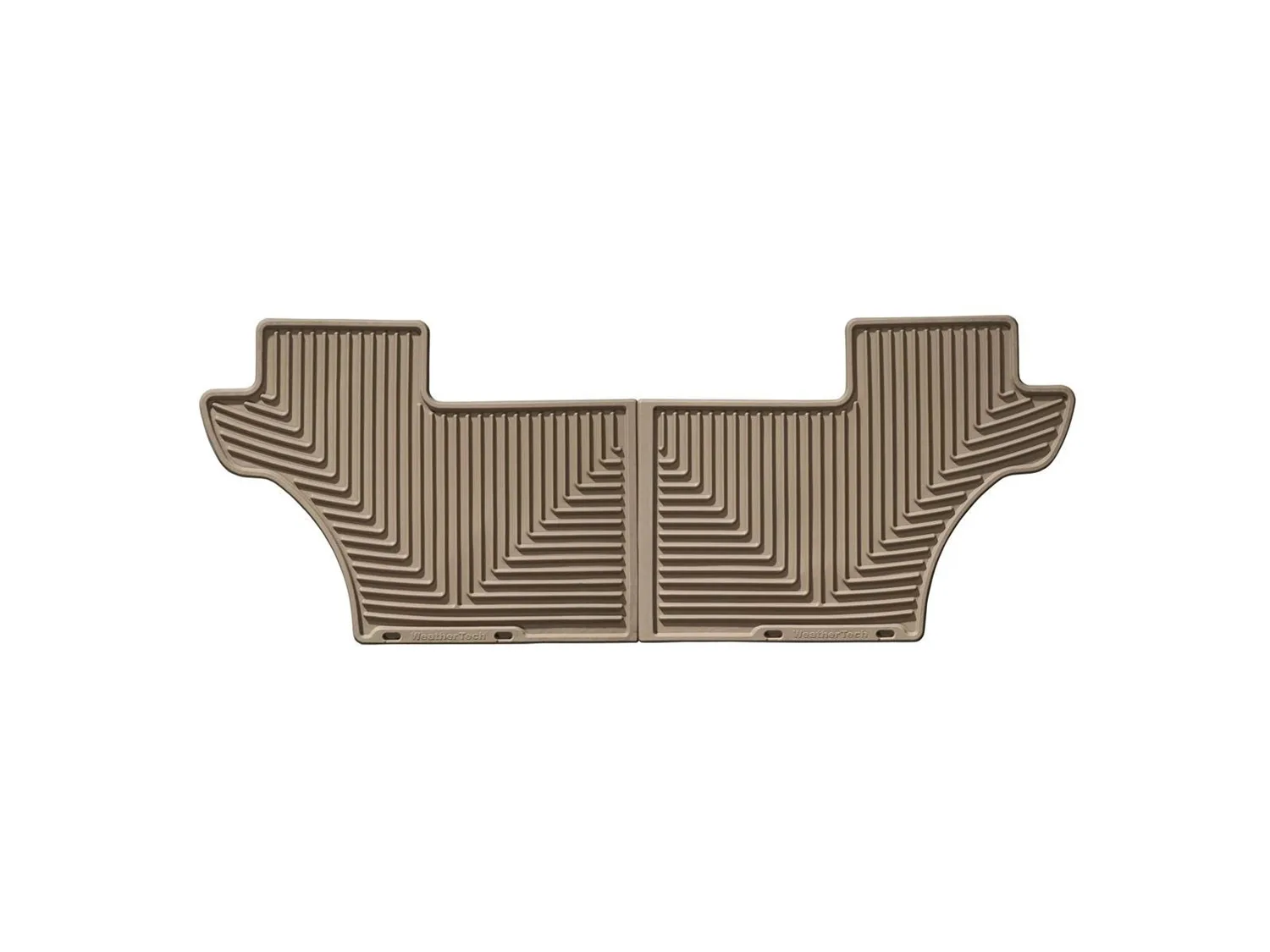 WeatherTech All Weather Floor Mats; Tan; Third Row;