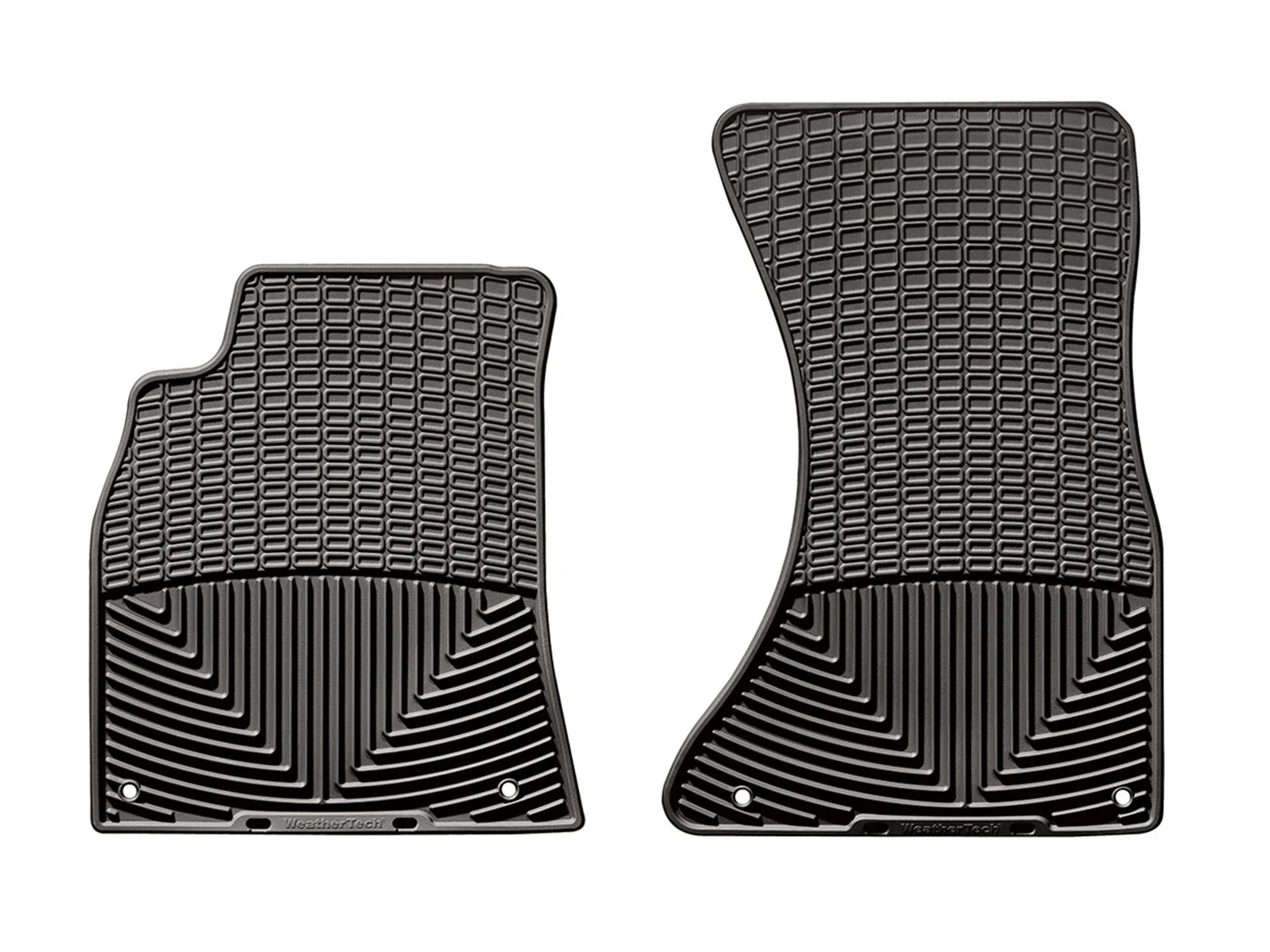 WeatherTech All Weather Floor Mats; Cocoa; Front;