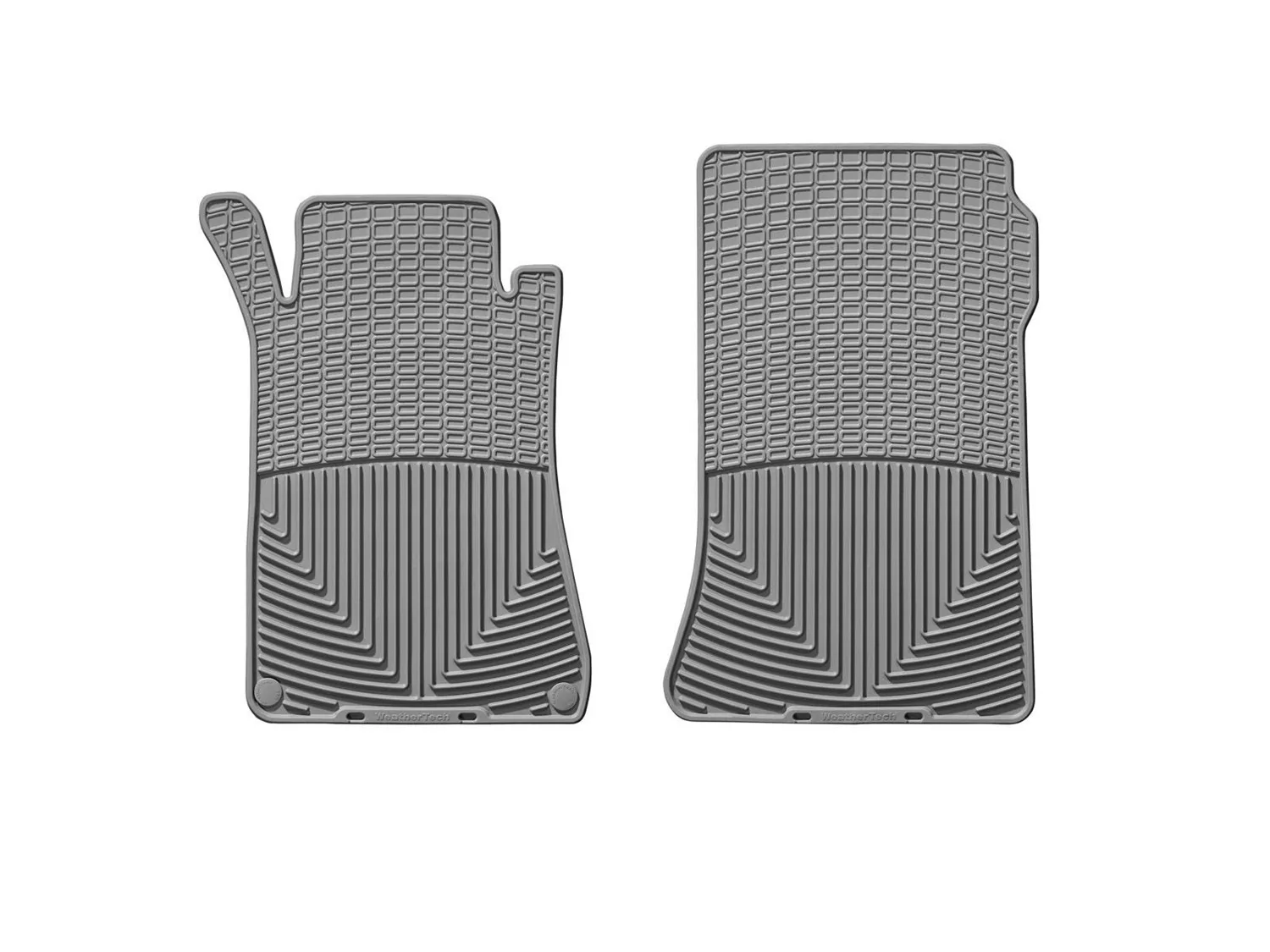 WeatherTech All Weather Floor Mats; Gray; Front;