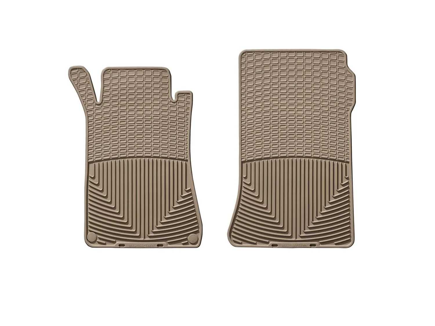 WeatherTech All Weather Floor Mats; Tan; Front;
