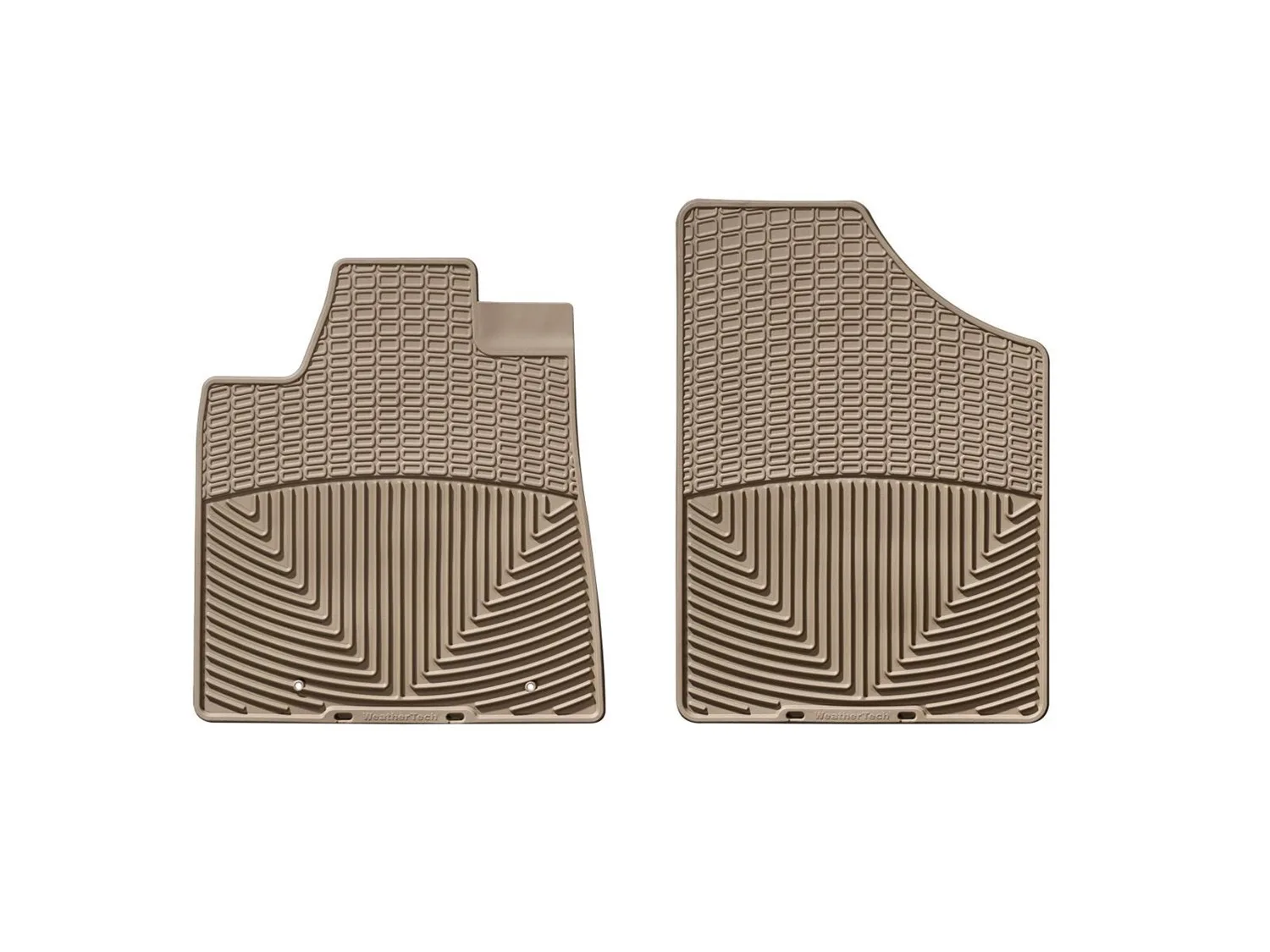 WeatherTech All Weather Floor Mats; Tan; Front;