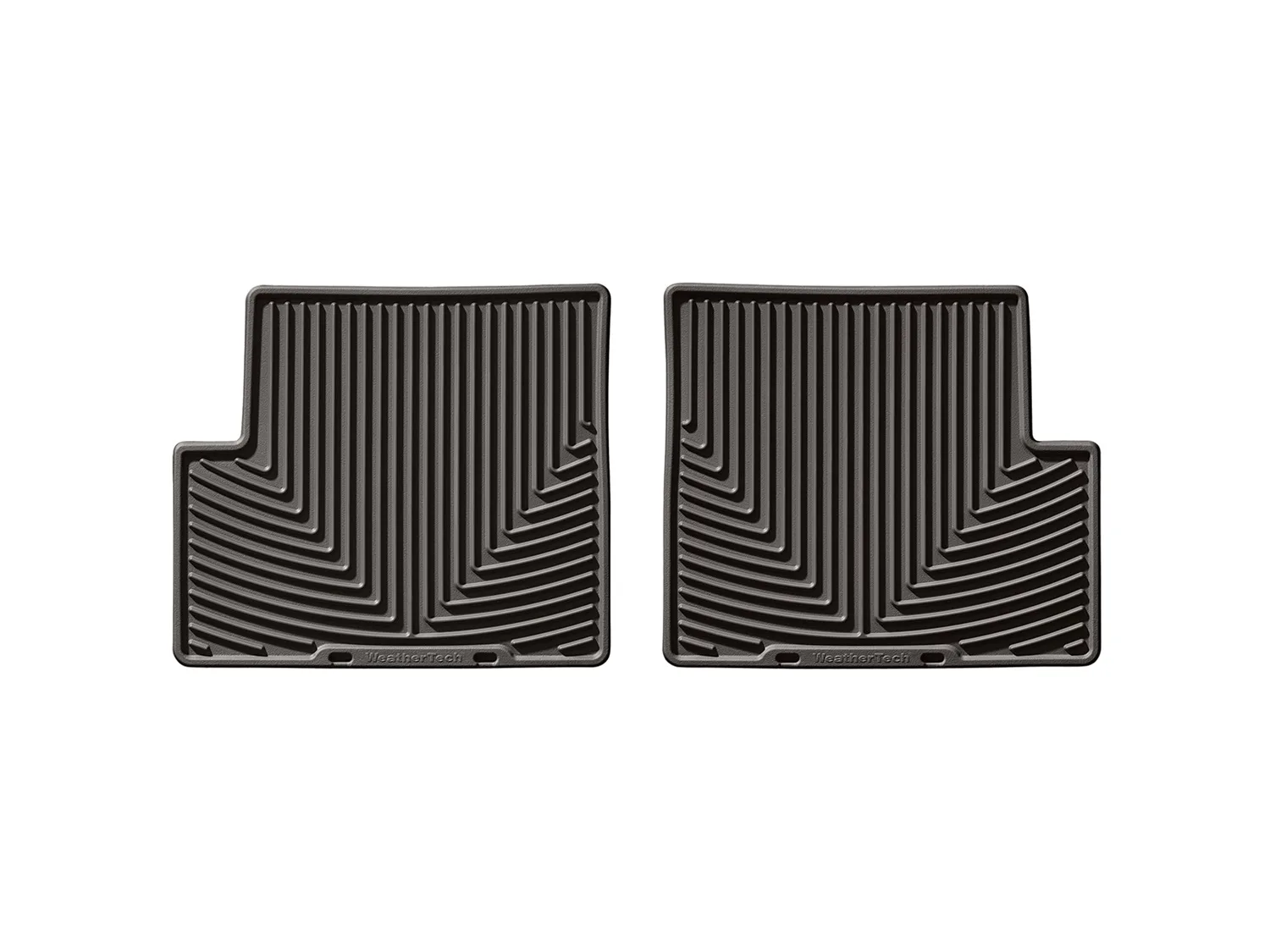 WeatherTech All Weather Floor Mats; Cocoa; Rear;