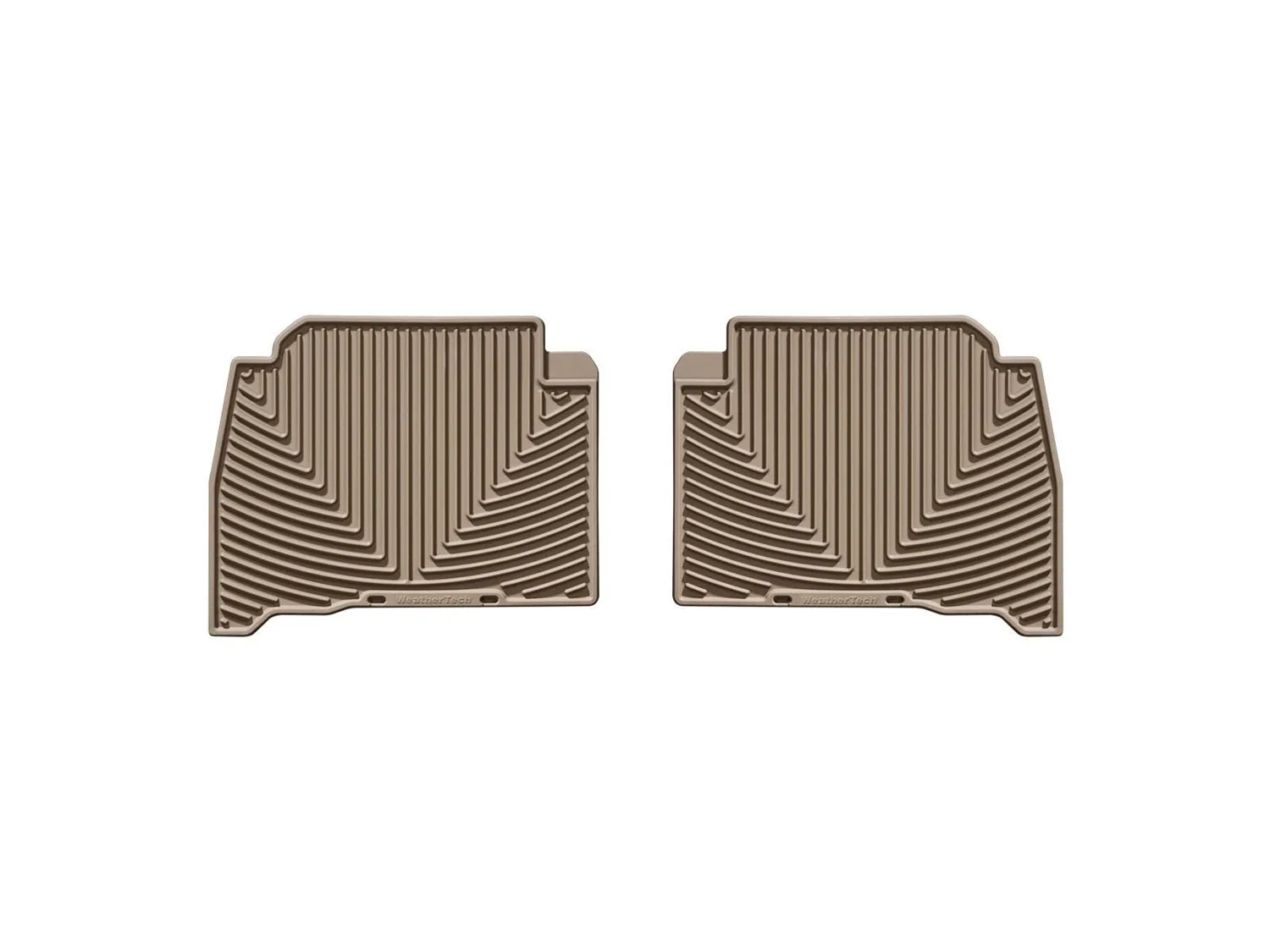WeatherTech All Weather Floor Mats; Tan; Rear;