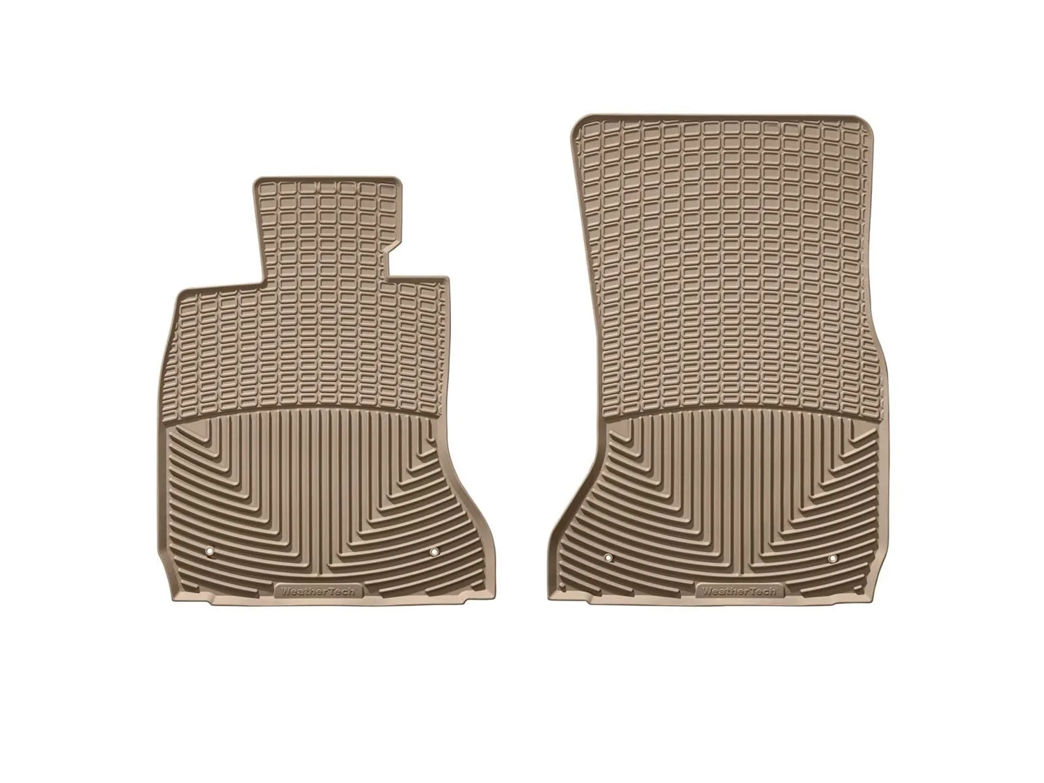 WeatherTech All Weather Floor Mats; Tan; Front;