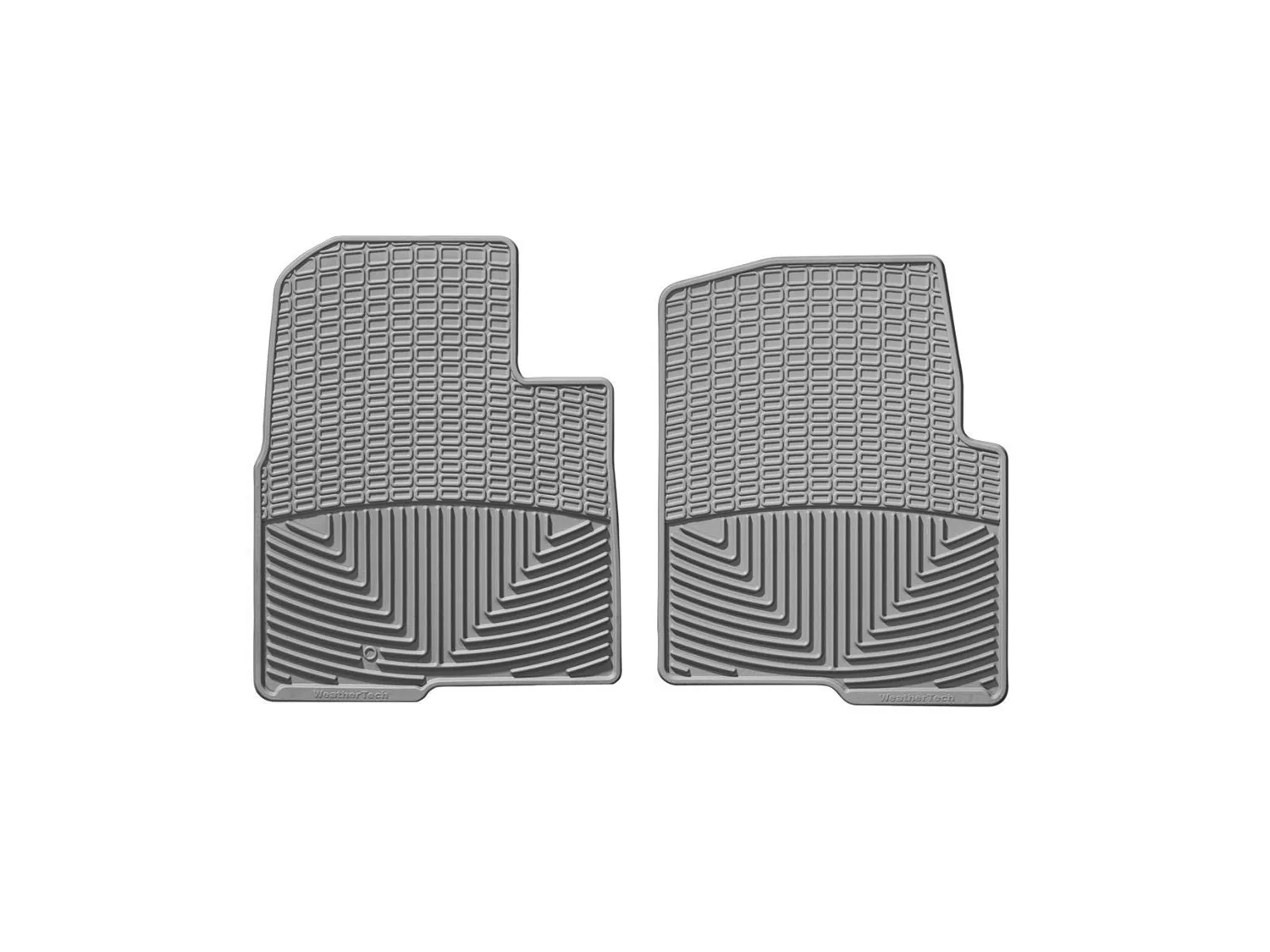 WeatherTech All Weather Floor Mats; Gray; Front;