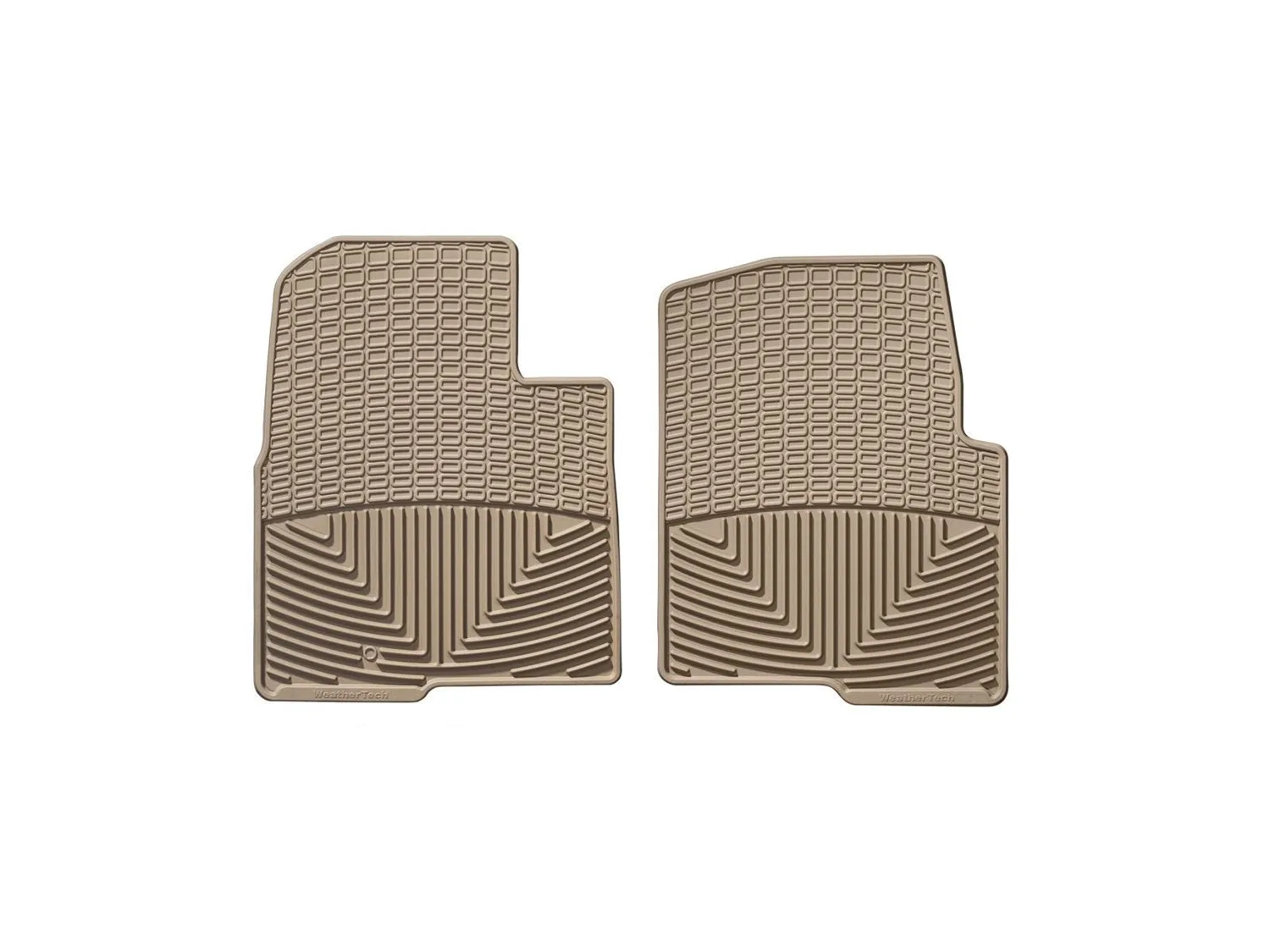 WeatherTech All Weather Floor Mats; Tan; Front;
