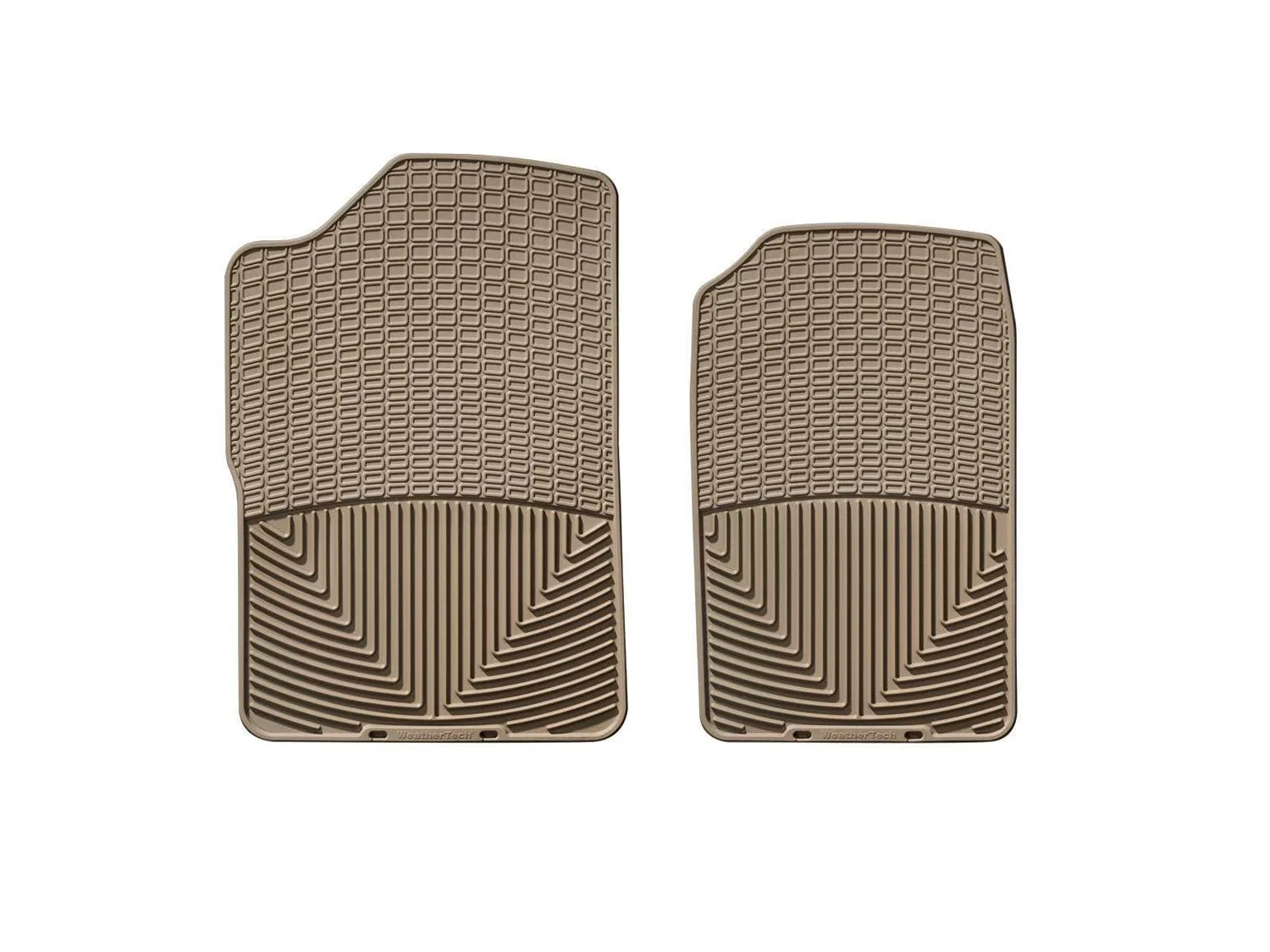 WeatherTech All Weather Floor Mats; Tan; Front;