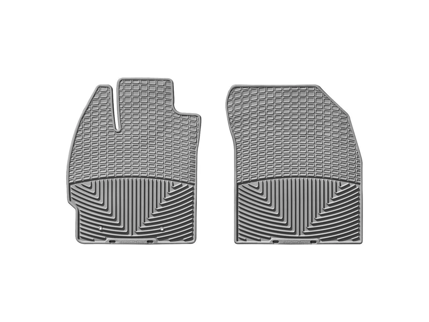 WeatherTech All Weather Floor Mats; Gray; Front;