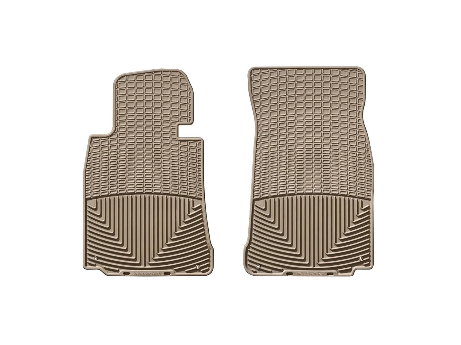 WeatherTech All Weather Floor Mats; Tan; Front;