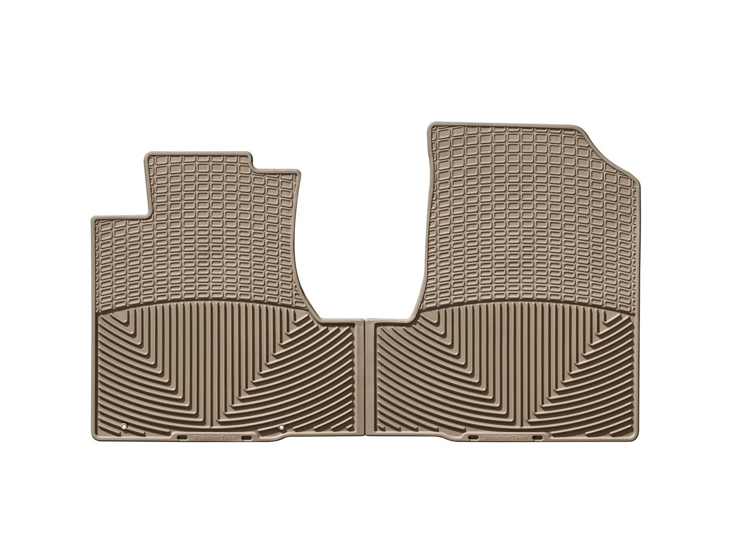 WeatherTech All Weather Floor Mats; Tan; Front;