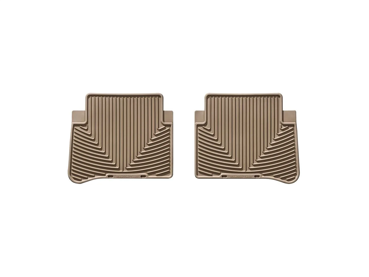 WeatherTech All Weather Floor Mats; Tan; Rear;