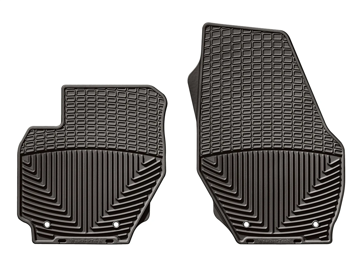 WeatherTech All Weather Floor Mats; Cocoa; Front;