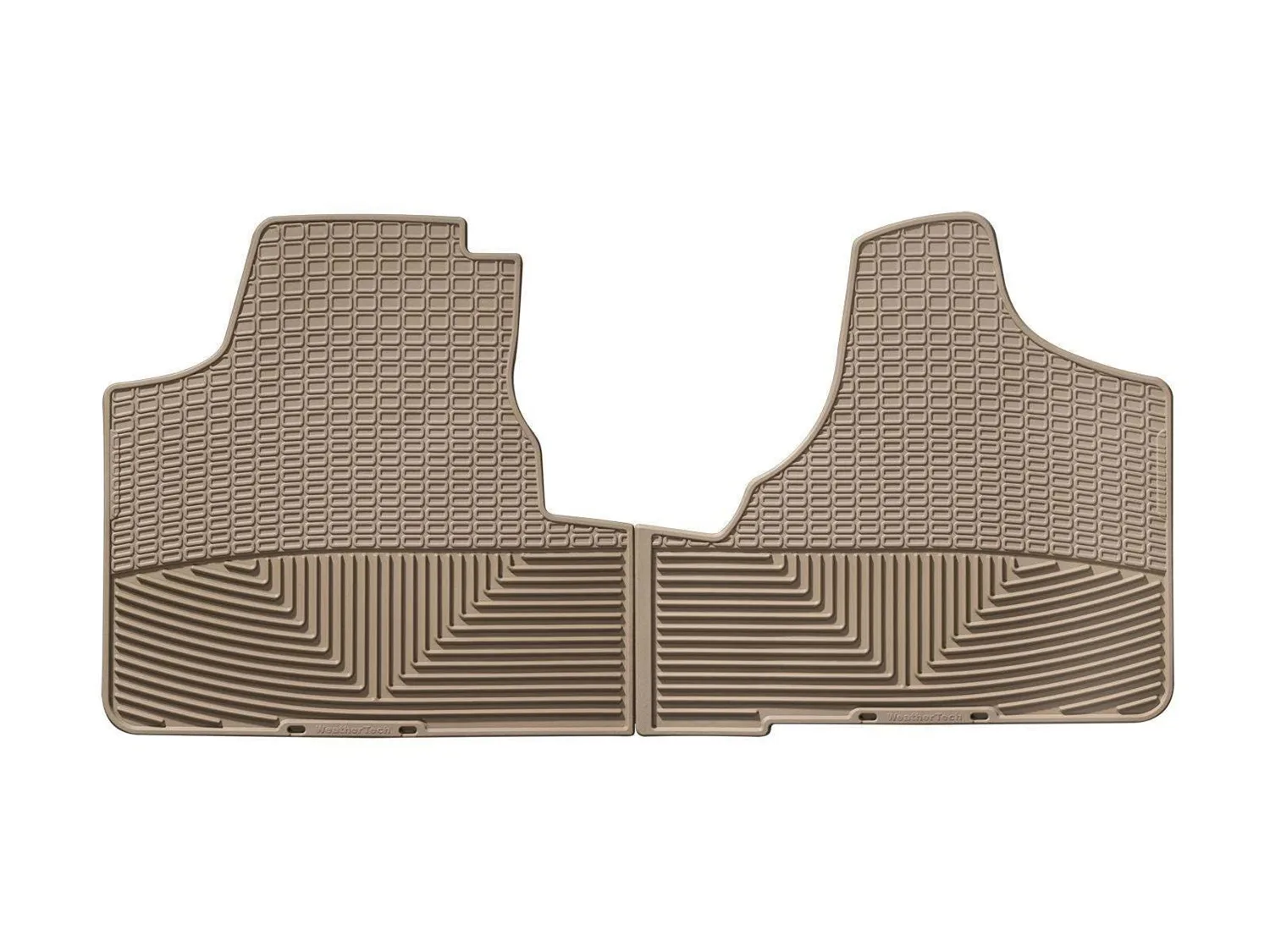 WeatherTech All Weather Floor Mats; Tan; Front;