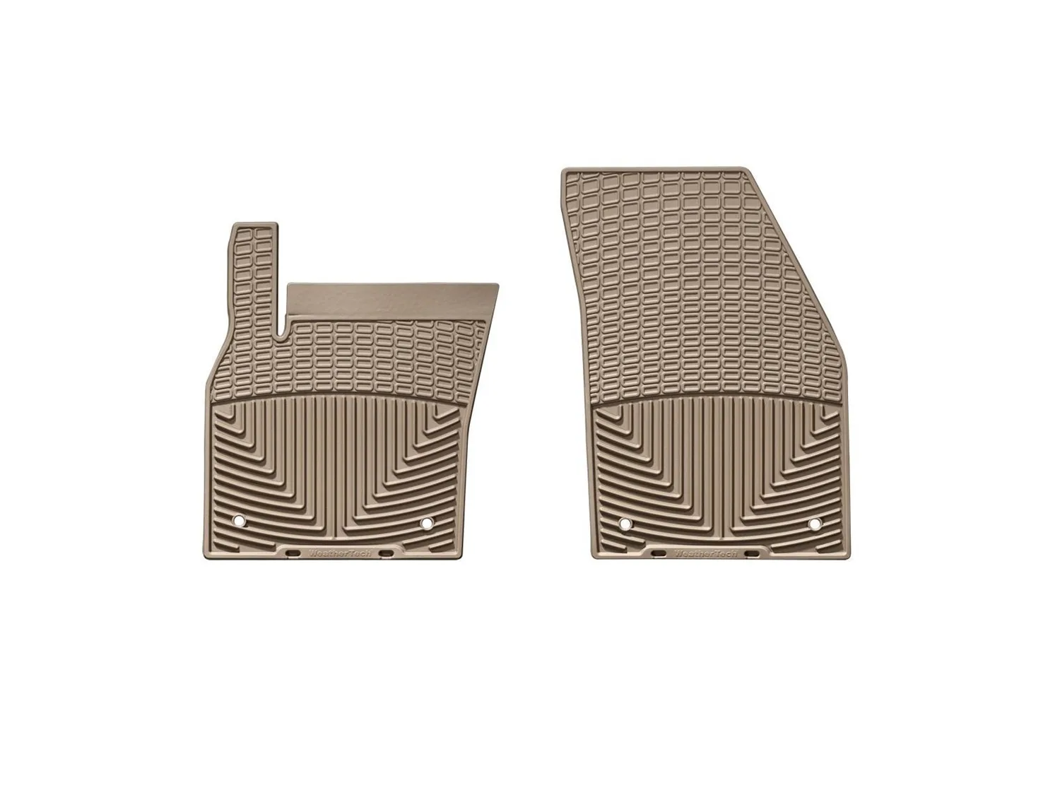WeatherTech All Weather Floor Mats; Tan; Front;