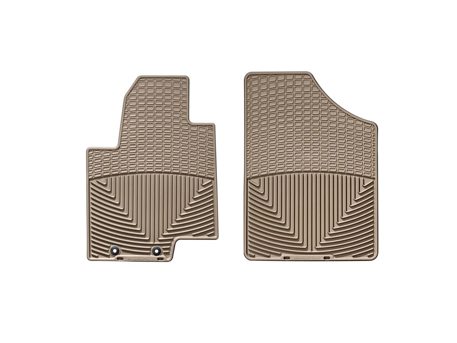 WeatherTech All Weather Floor Mats; Tan; Front;